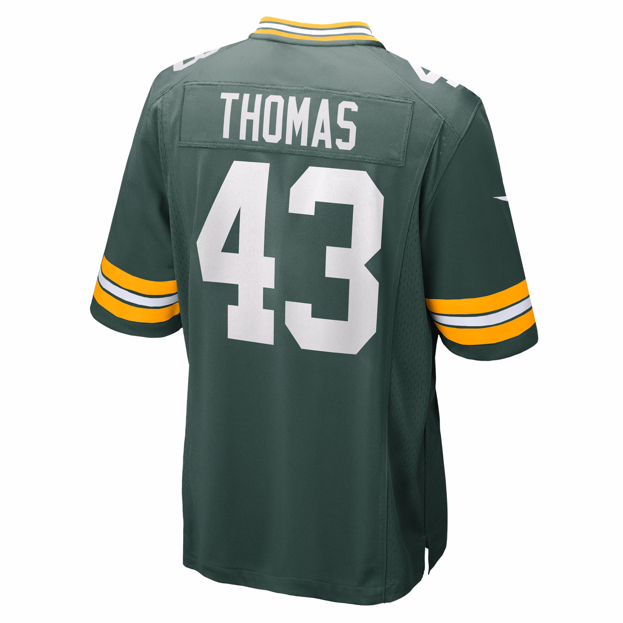 Kiondre Thomas Green Bay Packers Game Player Jersey - Green