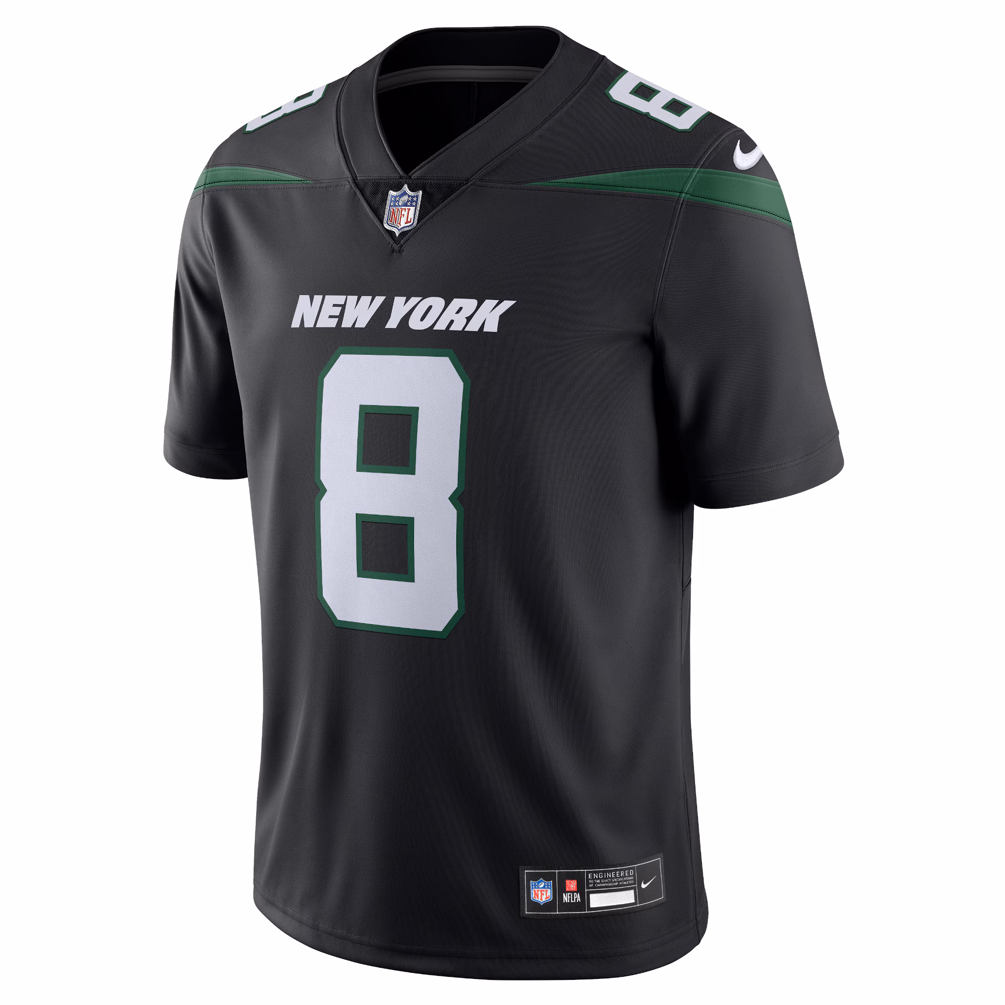 Aaron Rodgers New York Jets  Vapor Untouchable Limited Jersey - Black