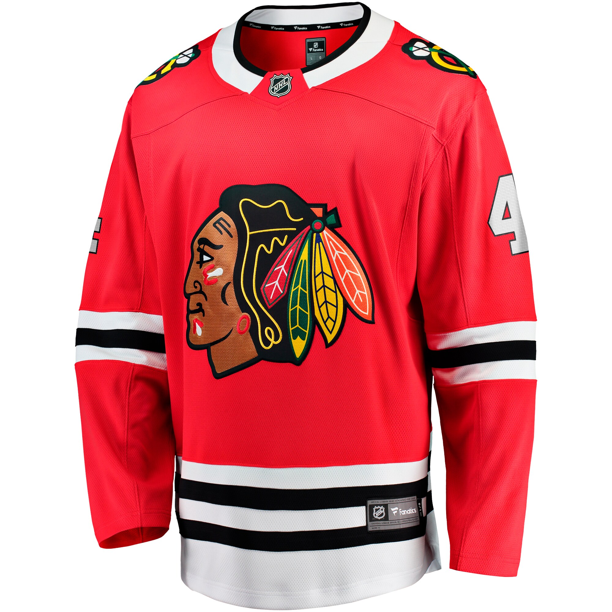 Seth Jones Chicago Blackhawks Home Breakaway Player Jersey - Red