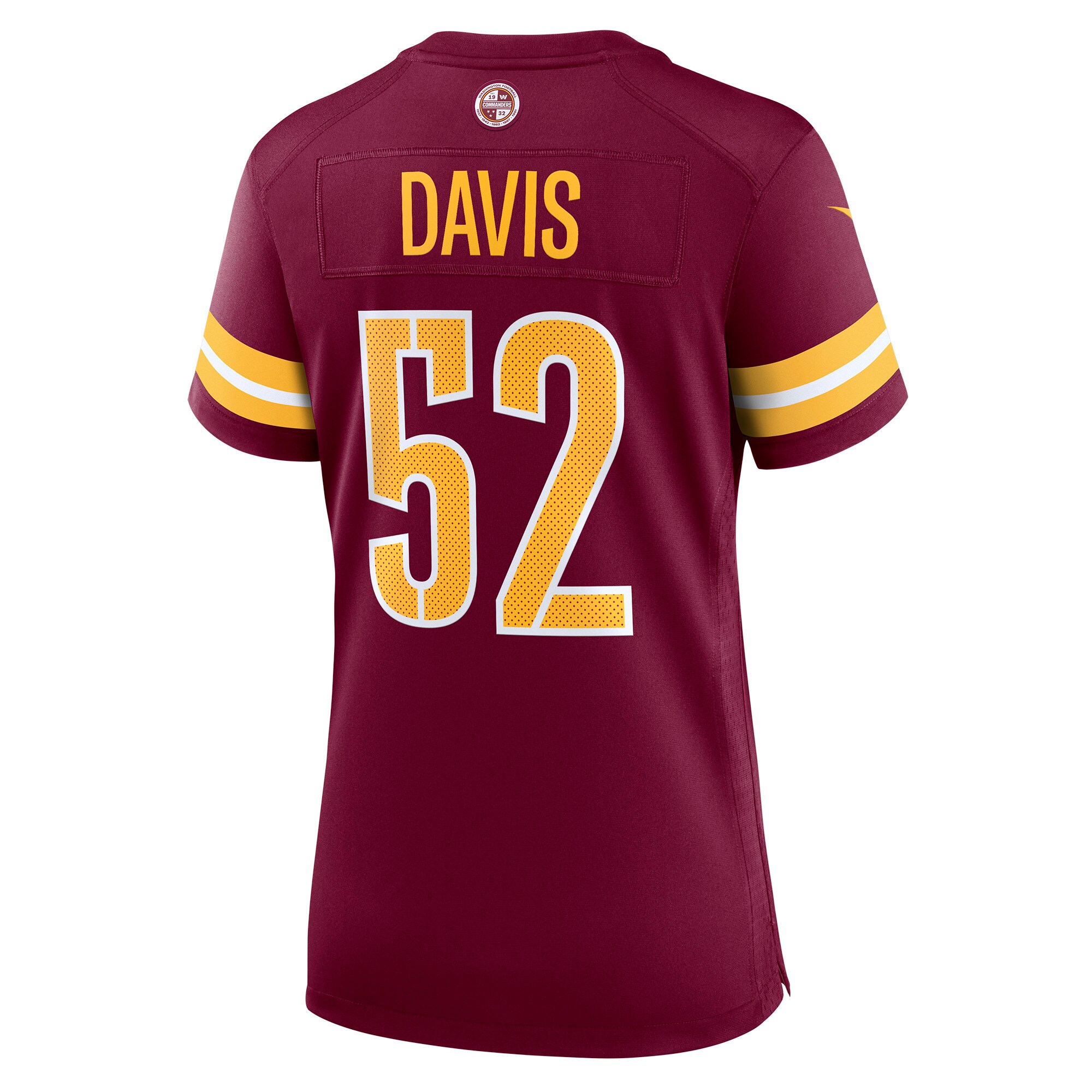 Jamin Davis Washington Commanders  Women's Player Game Jersey - Burgundy