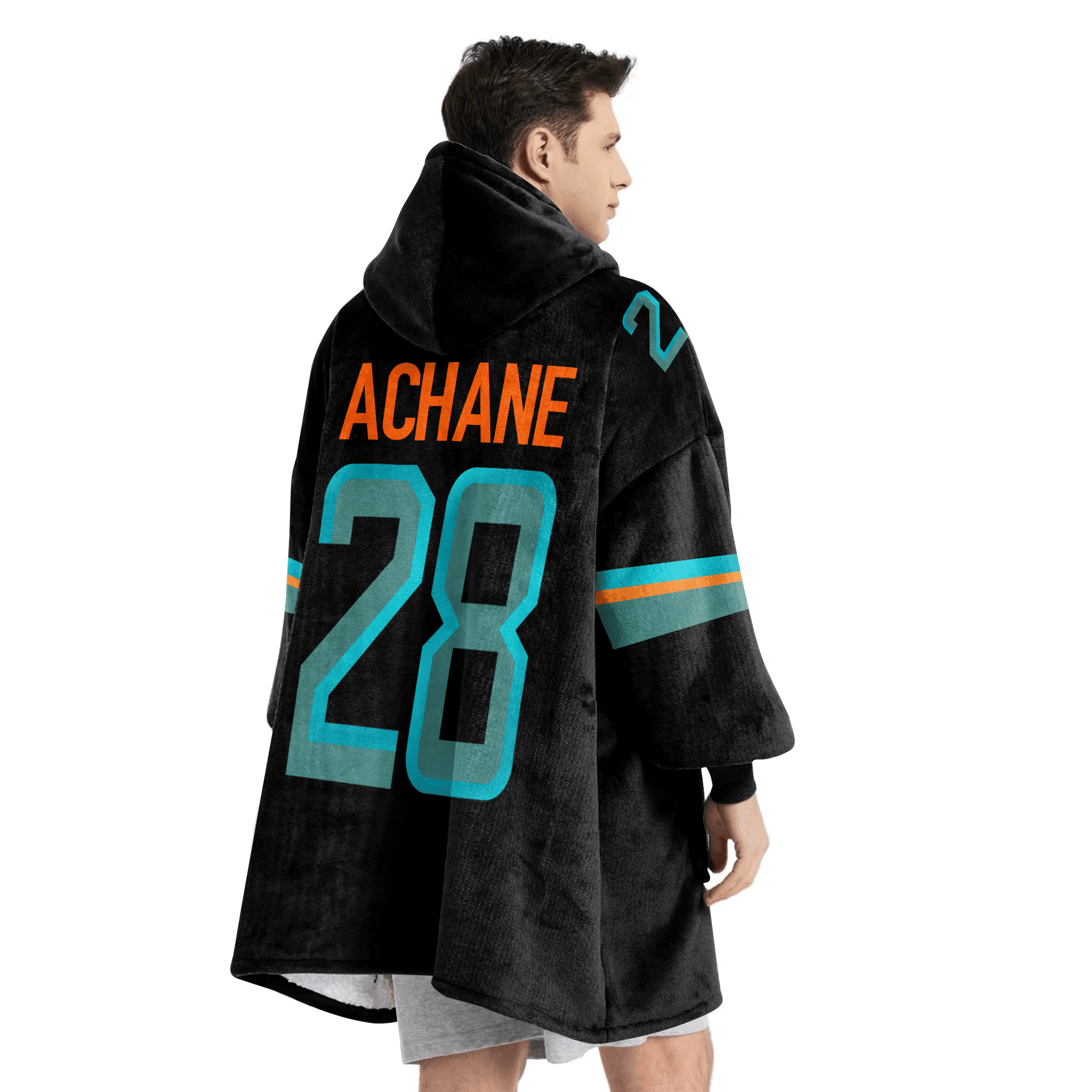 D.A 28 Miami Football Unisex Blanket Hoodie