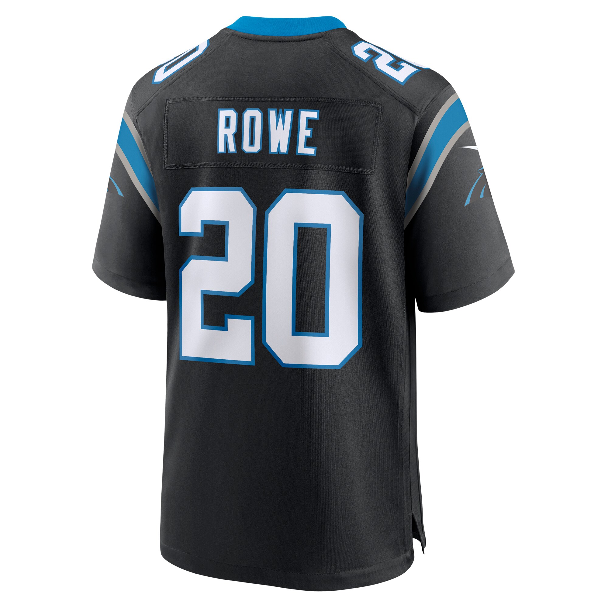 Eric Rowe Carolina Panthers Team Game Jersey - Black