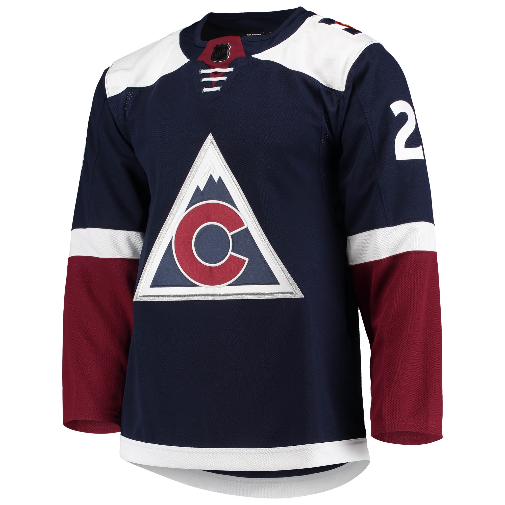 Nathan MacKinnon Colorado Avalanche  Alternate Primegreen Authentic Pro Player Jersey - Navy