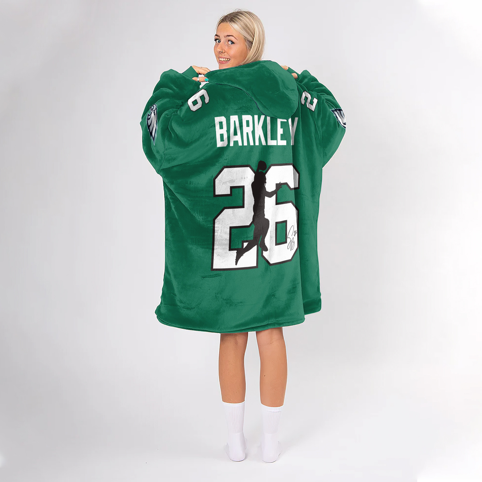 Adult S.B 26 Philadelphia Football Unisex Blanket Hoodie