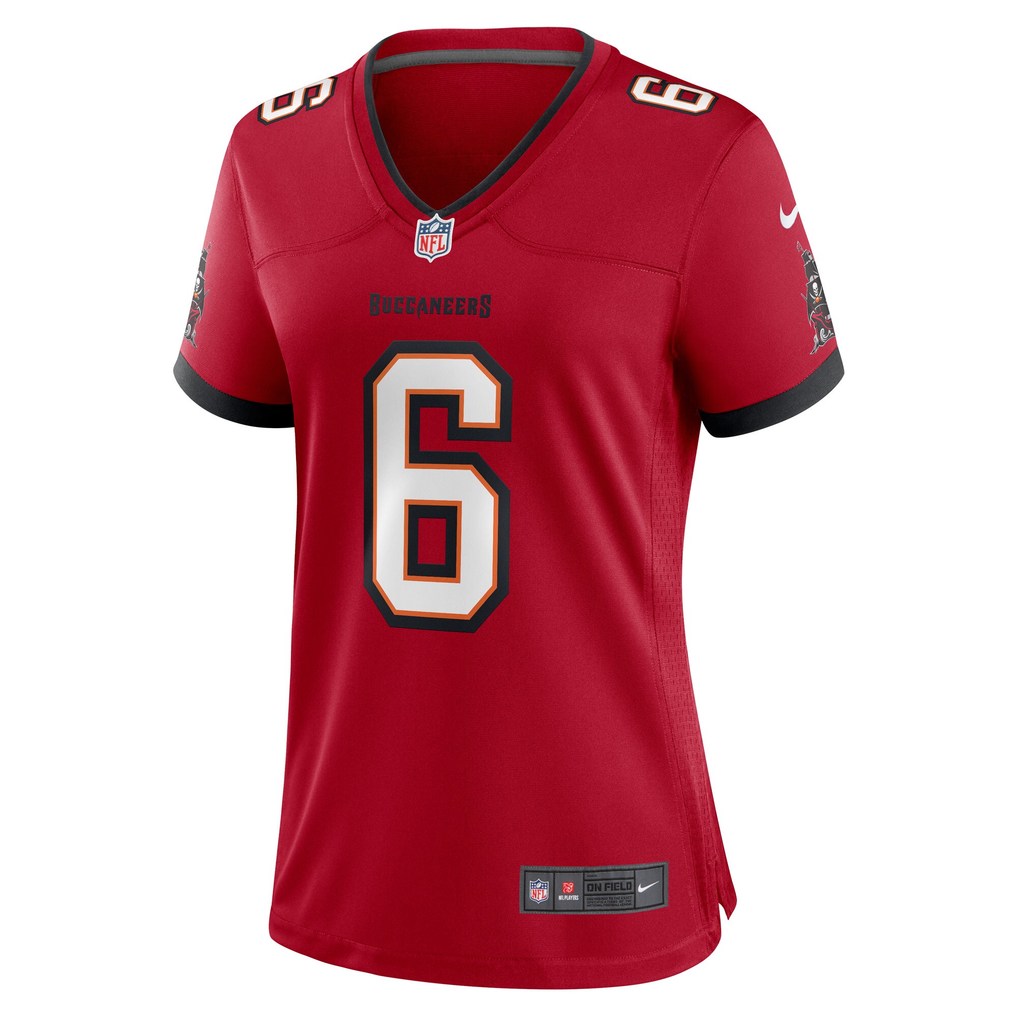 Julio Jones Tampa Bay Buccaneers  Women's Player Game Jersey - Red