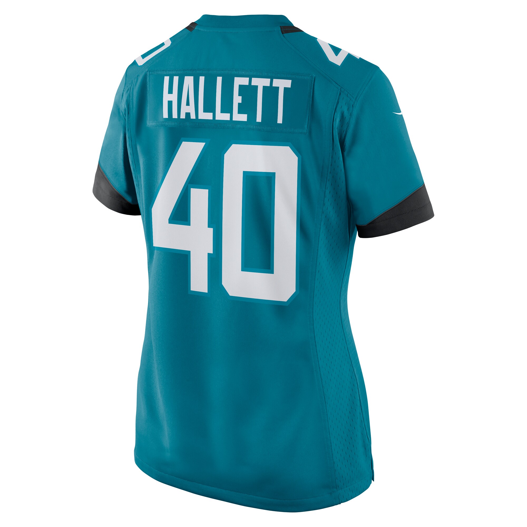 Erick Hallett Jacksonville Jaguars Women's  Game Jersey -  Teal
