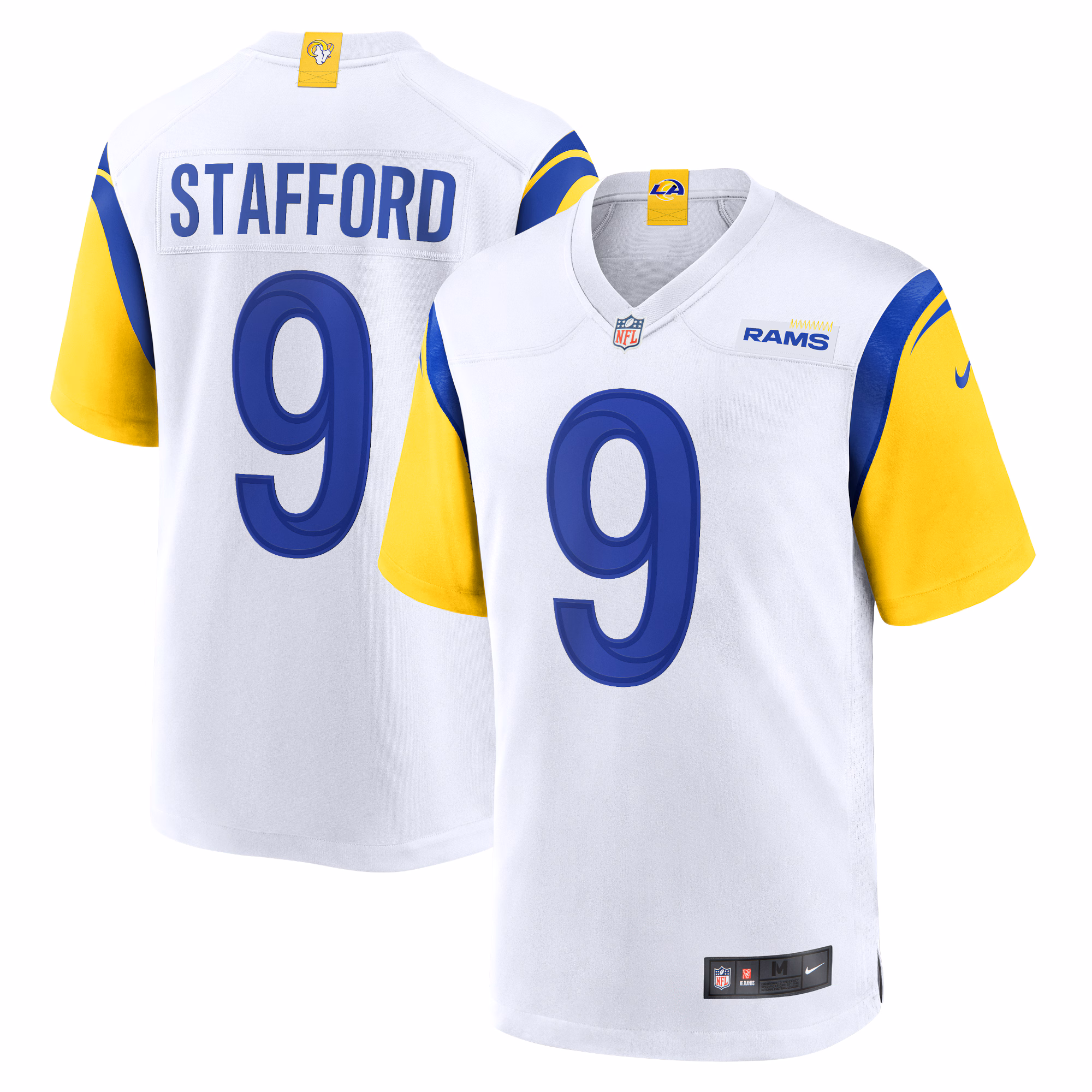 Matthew Stafford Los Angeles Rams Alternate Player Game Jersey - White