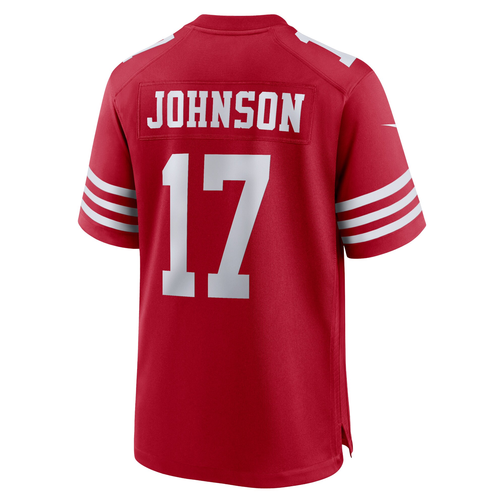 Josh Johnson San Francisco 49ers  Home Game Player Jersey - Scarlet