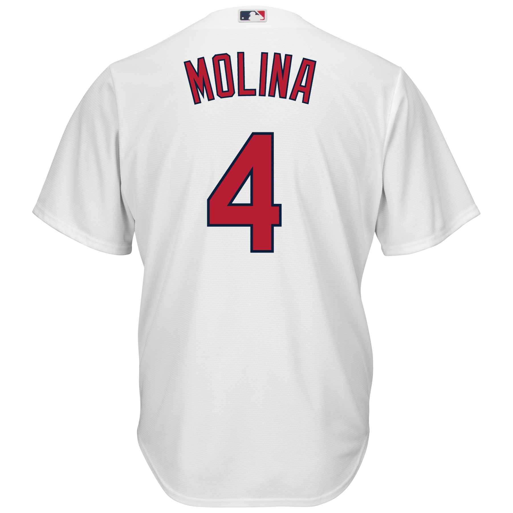 Yadier Molina St.Louis Cardinals Big & Tall Replica Player Jersey - White