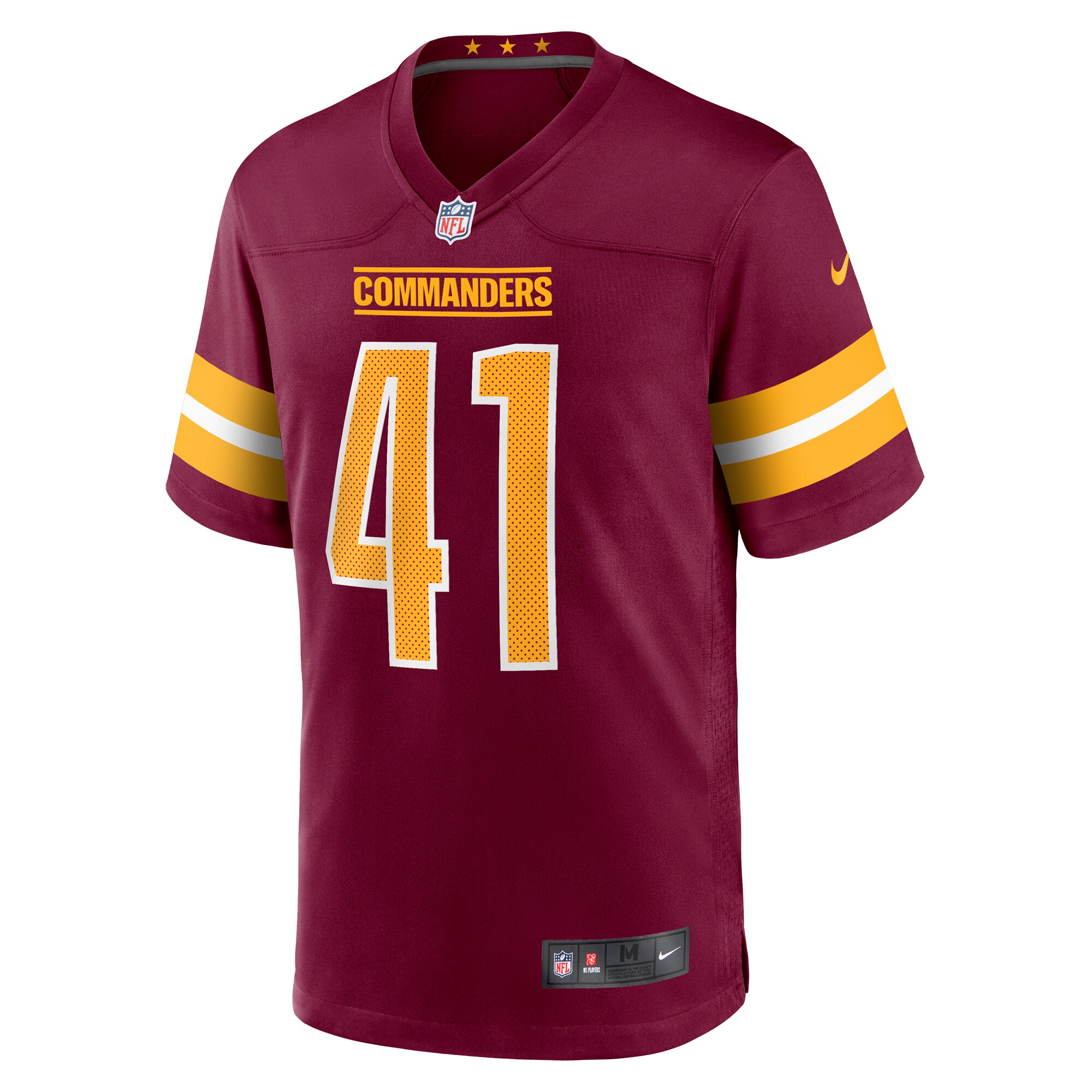 D.J. Stirgus Washington Commanders  Team Game Jersey - Burgundy