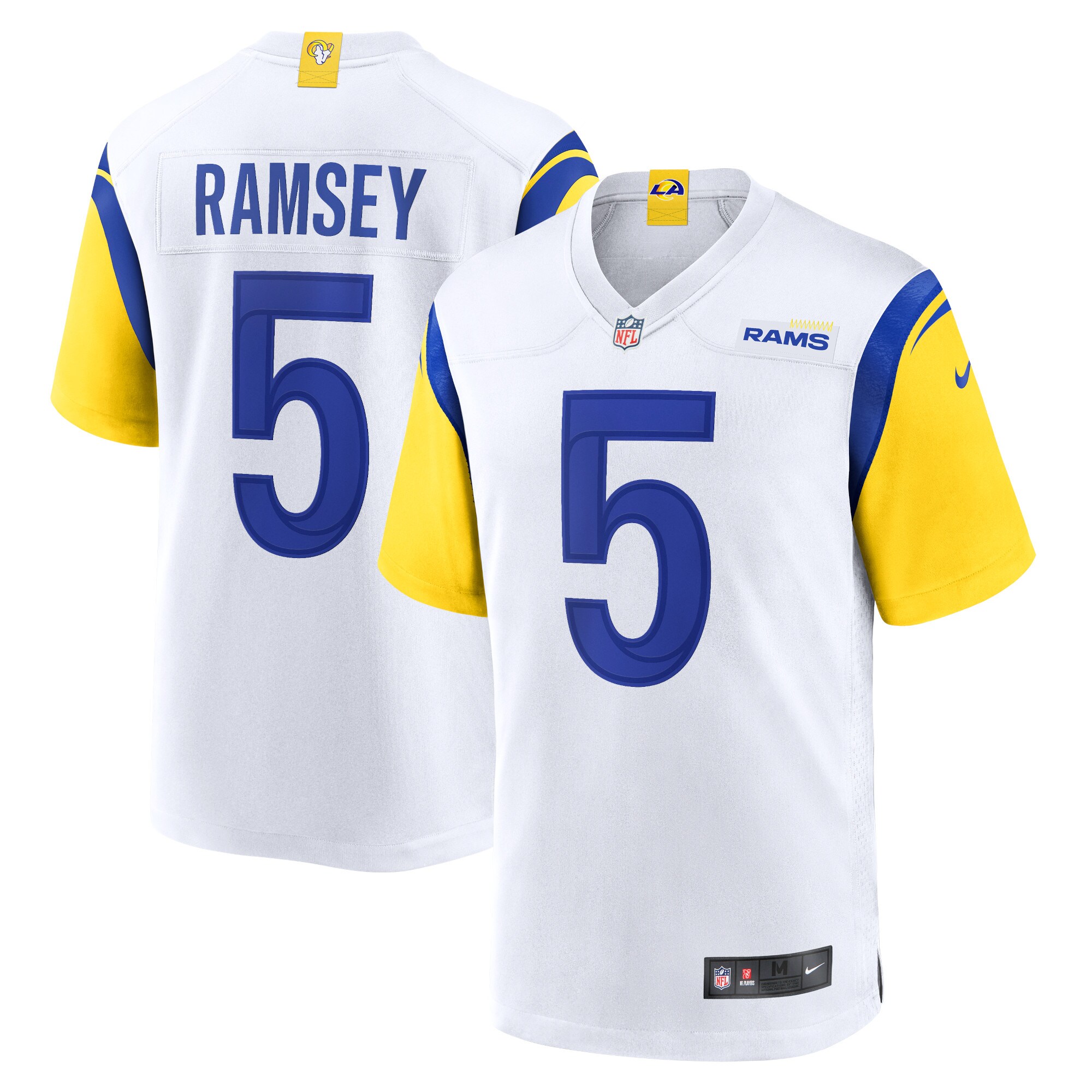 Jalen Ramsey Los Angeles Rams  Alternate Game Jersey - White