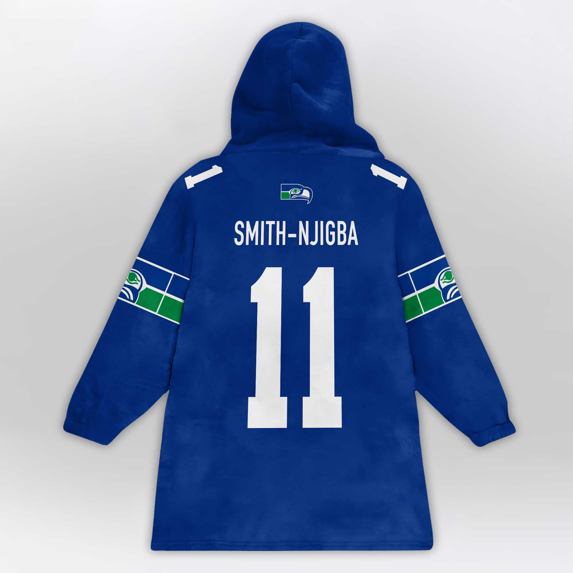 Kid Emerald City 11 Seattle Football Unisex Blanket Hoodie
