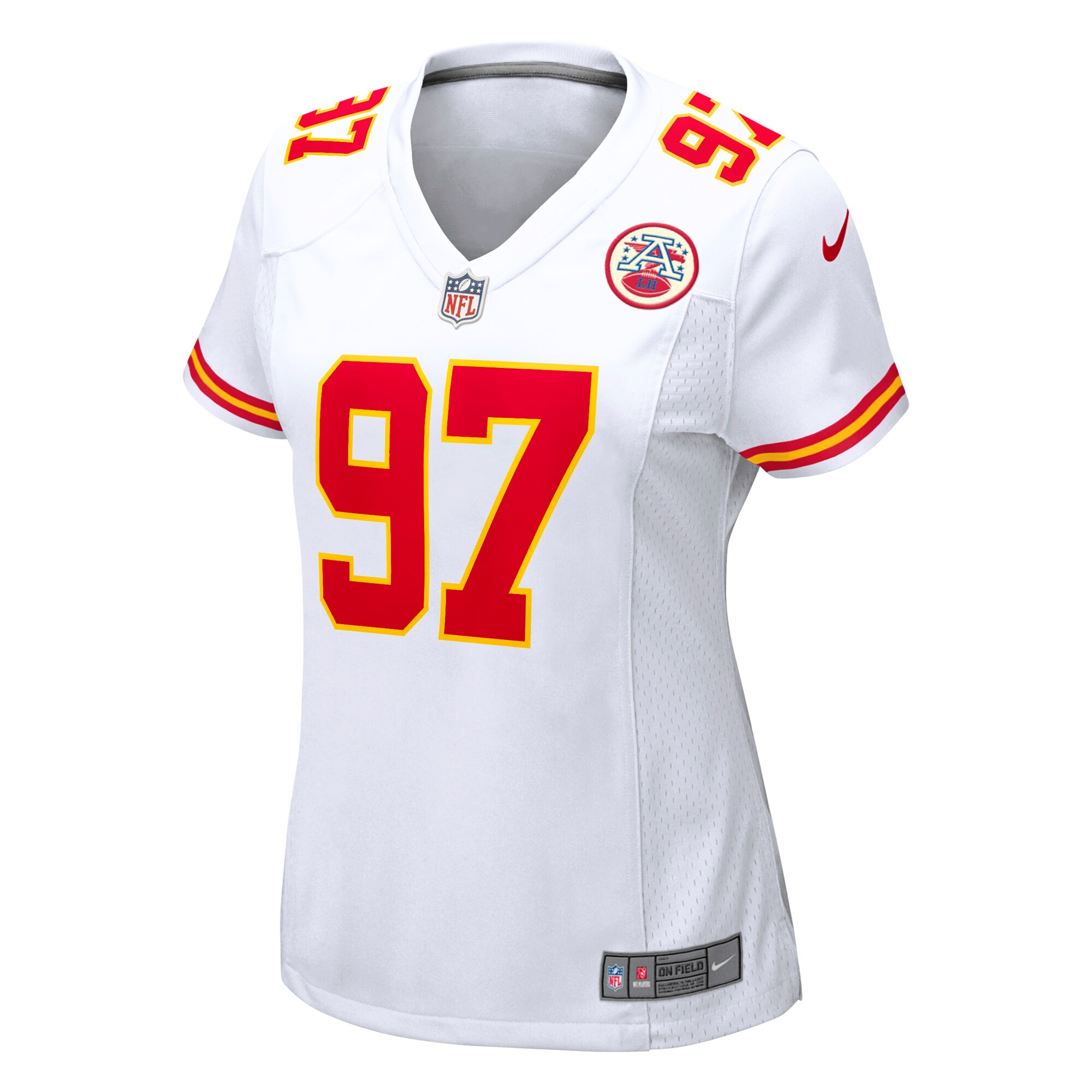Felix Anudike-Uzomah Kansas City Chiefs  Women's Team Game Jersey - White