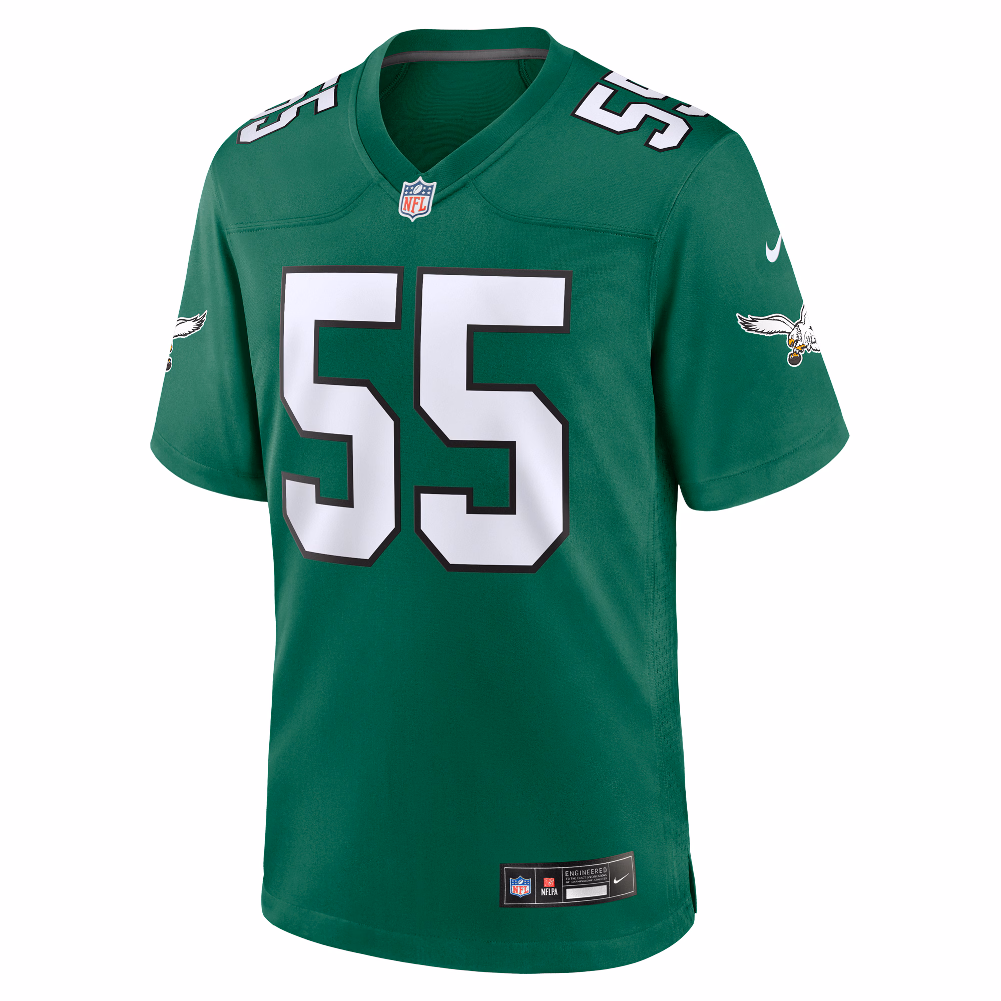 Brandon Graham Philadelphia Eagles #55 Team Game Jersey - Midnight Green