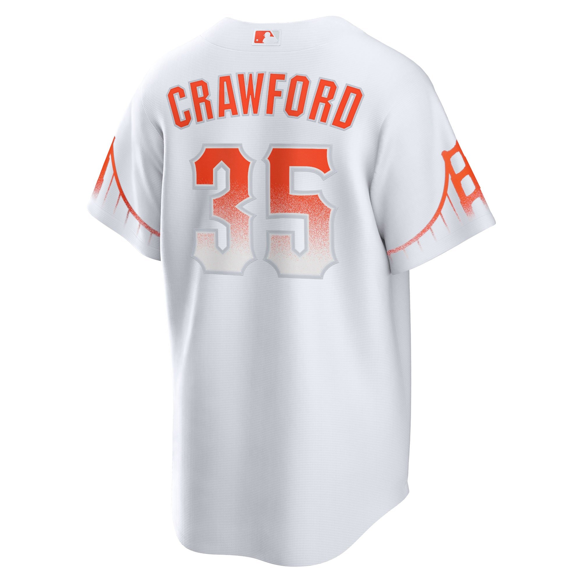 Men's San Francisco Giants Brandon Crawford  White City Connect Replica Player Jersey