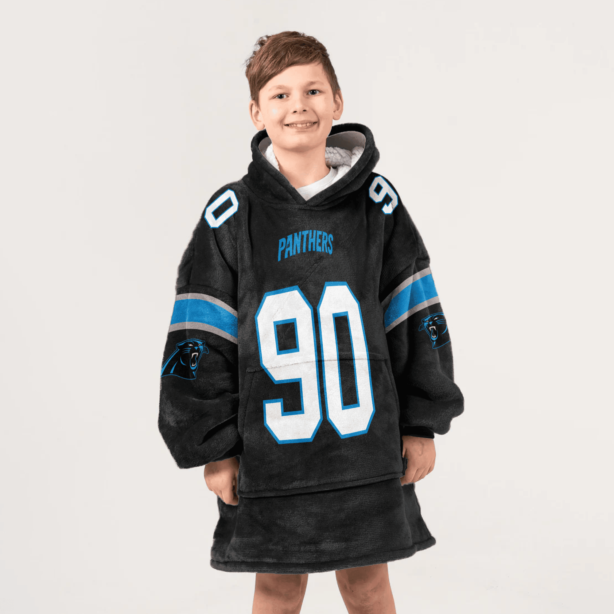 Kid 90 Carolina Football Unisex Blanket Hoodie
