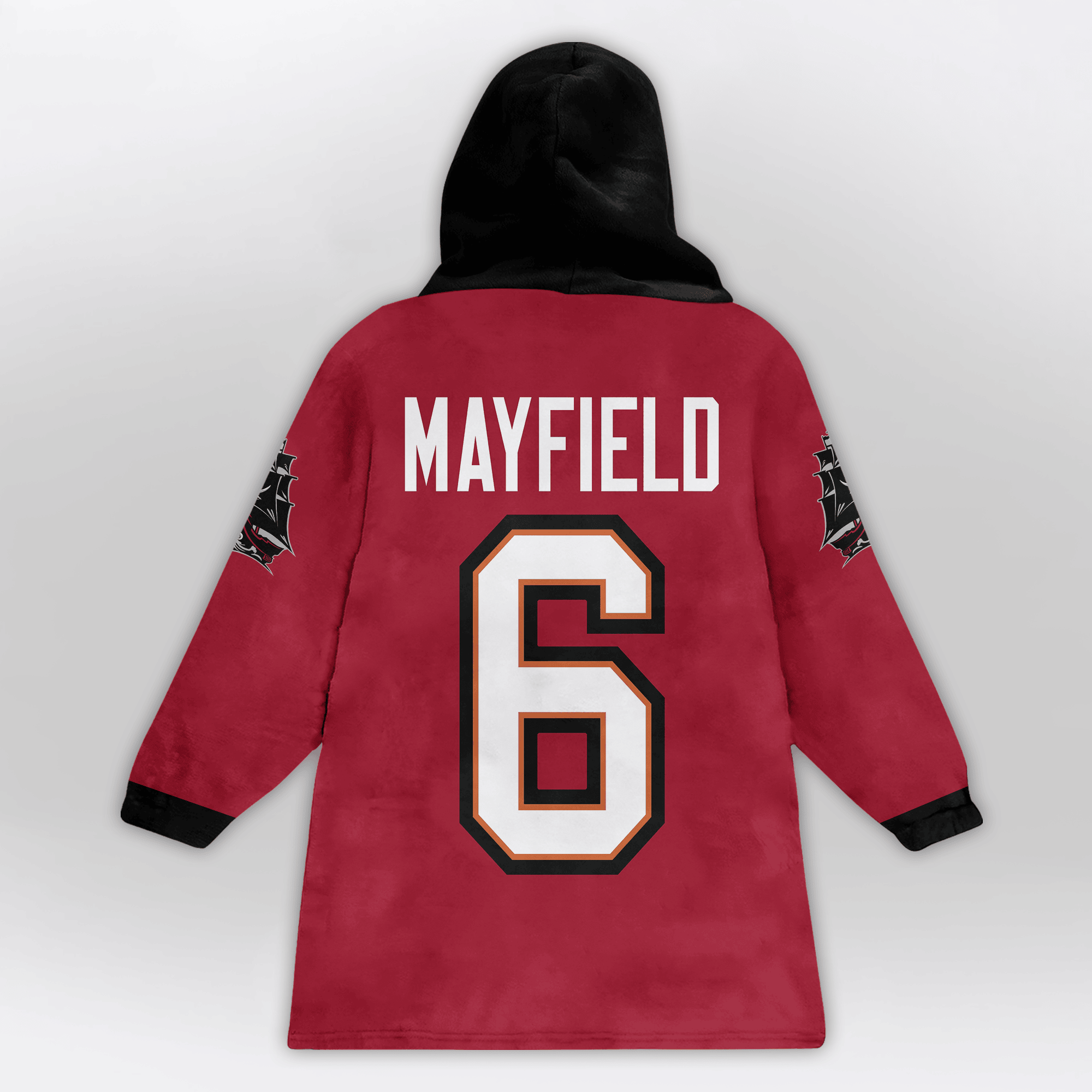 Kid B.M 6 Captain Tampa Bay Football Unisex Blanket Hoodie