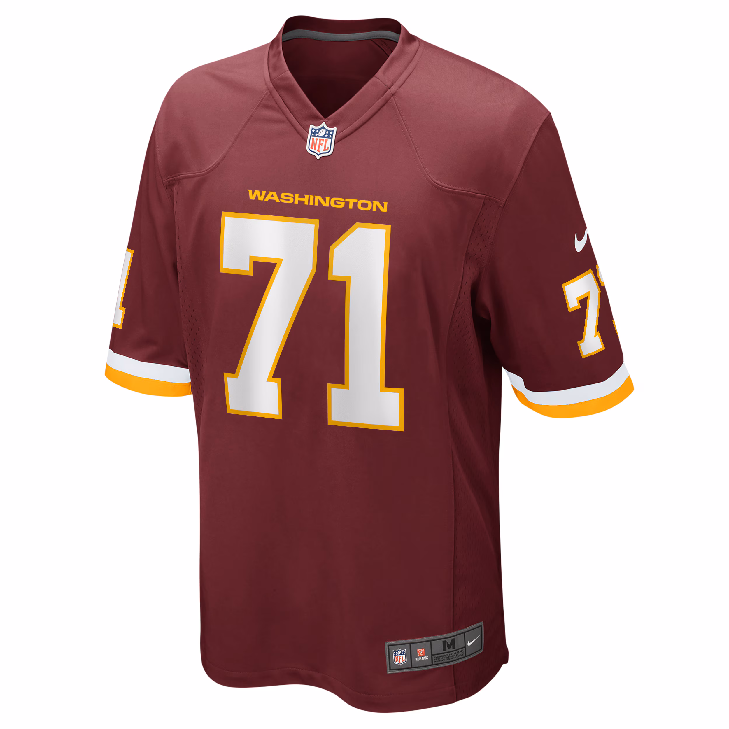 Wes Schweitzer Washington Football Team Game Player Jersey - Burgundy