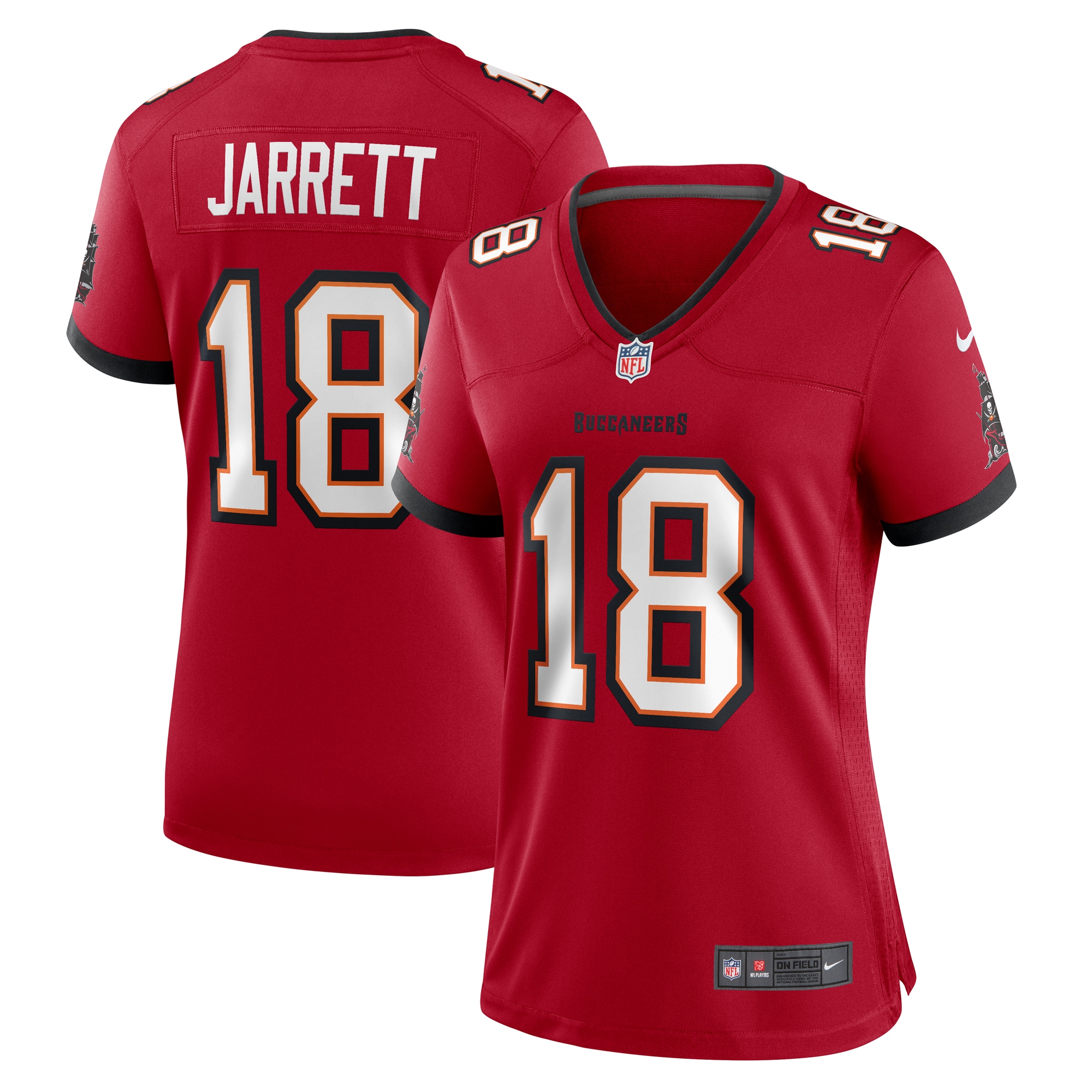 Rakim Jarrett Tampa Bay Buccaneers Women's  Game Jersey -  Red