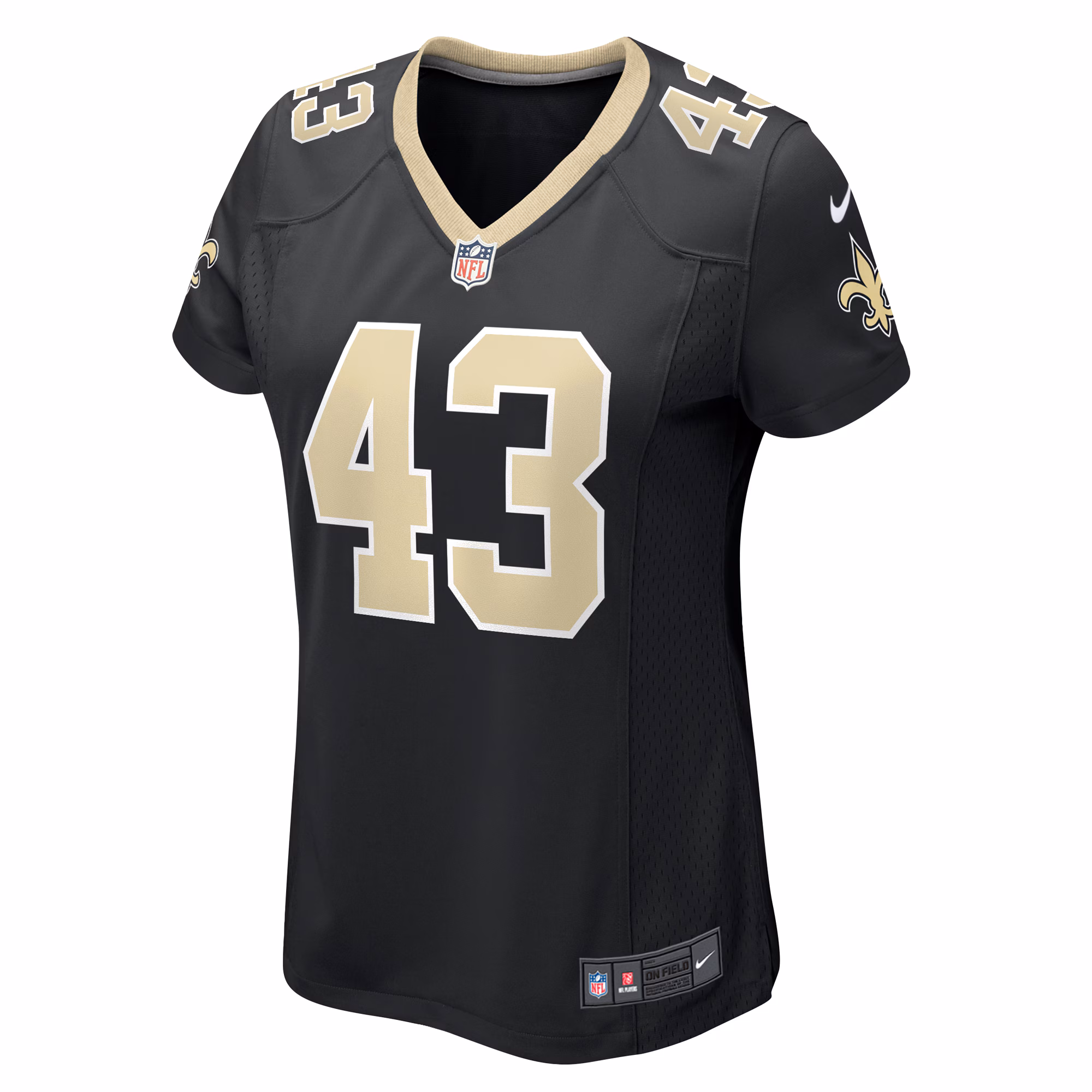 Ryan Connelly New Orleans Saints Women's Team Game Jersey -  Black