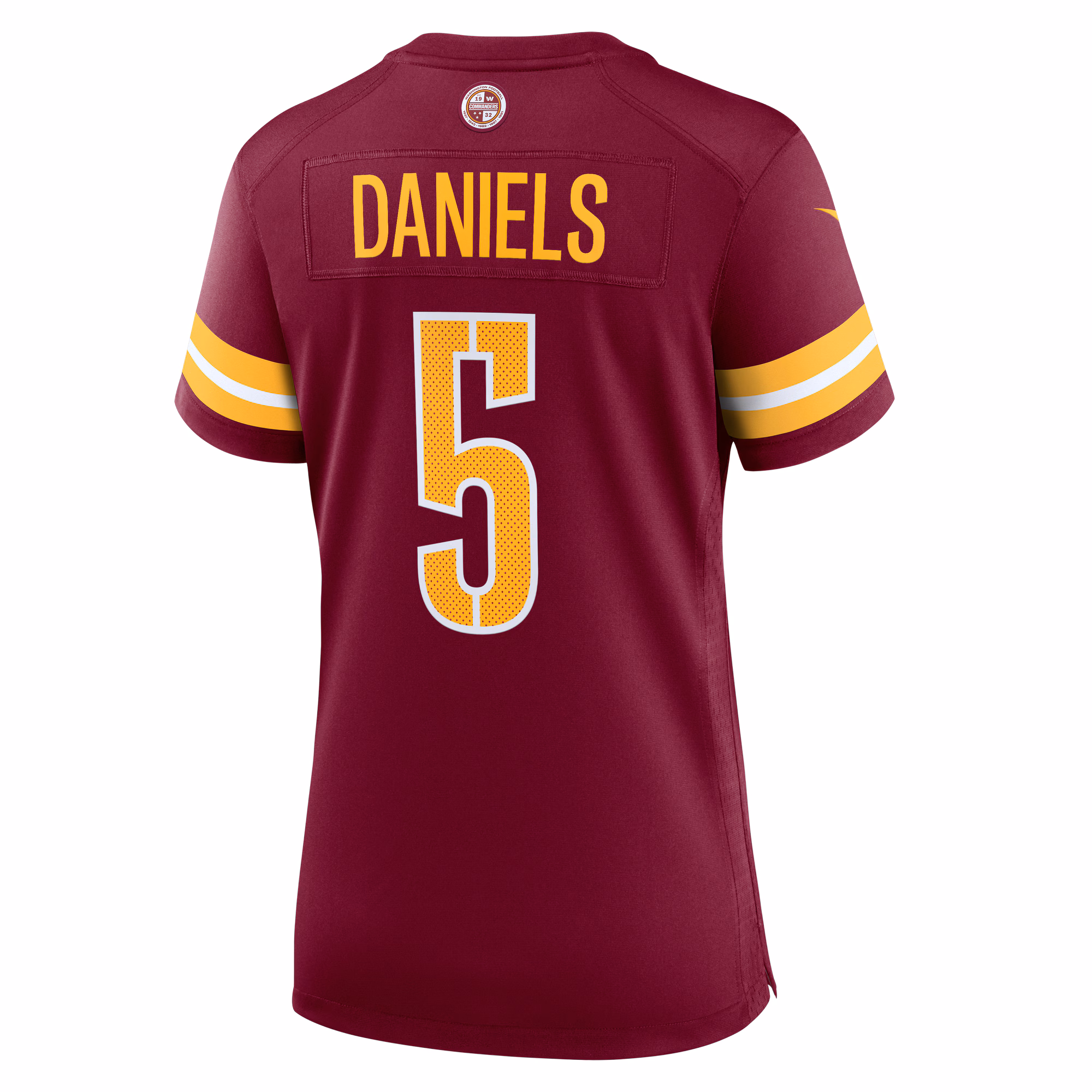 Jayden Daniels Washington Commanders Women's 2024 NFL Draft First Round Pick Player Game Jersey - Burgundy