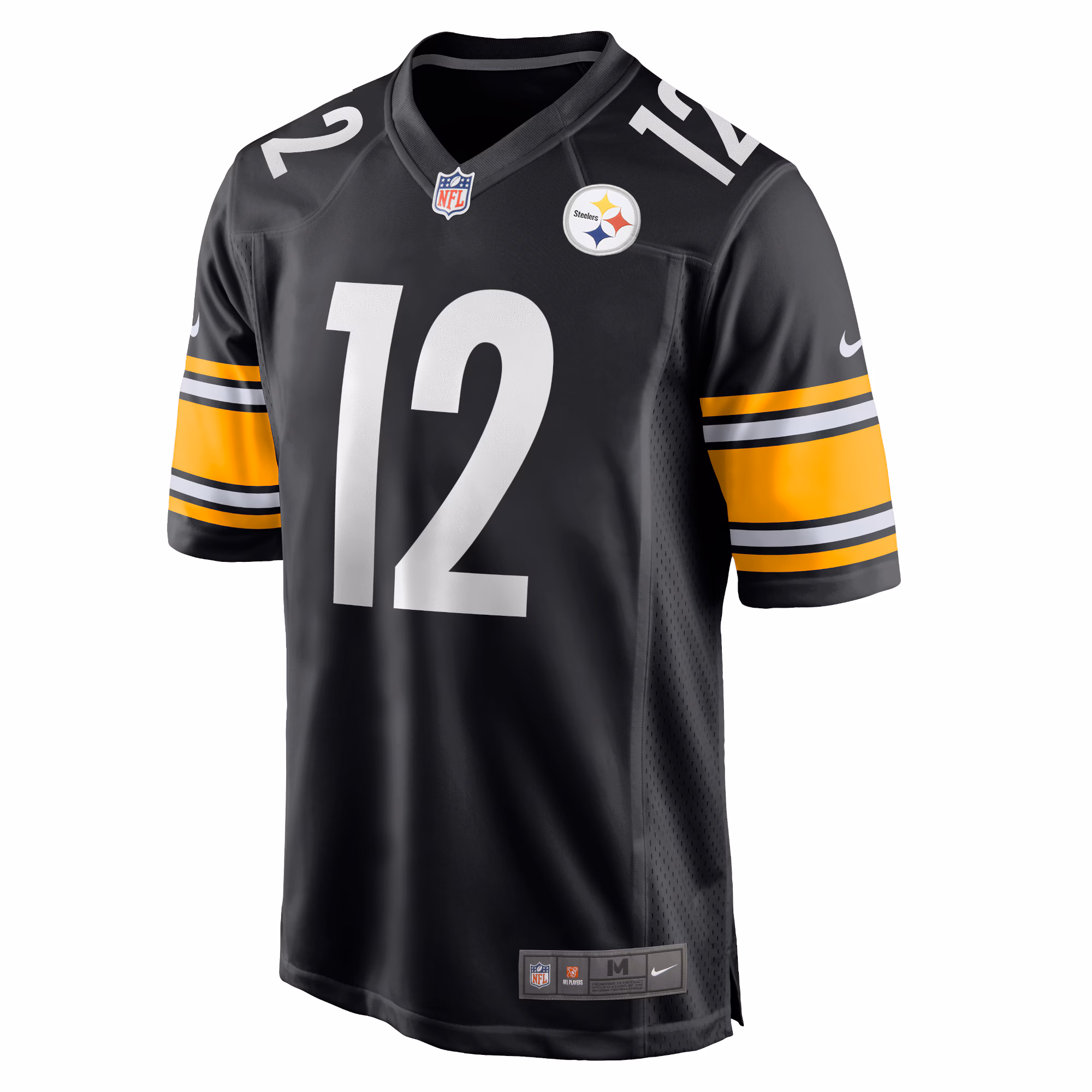 Terry Bradshaw Pittsburgh Steelers Retired Player Game Jersey - Black