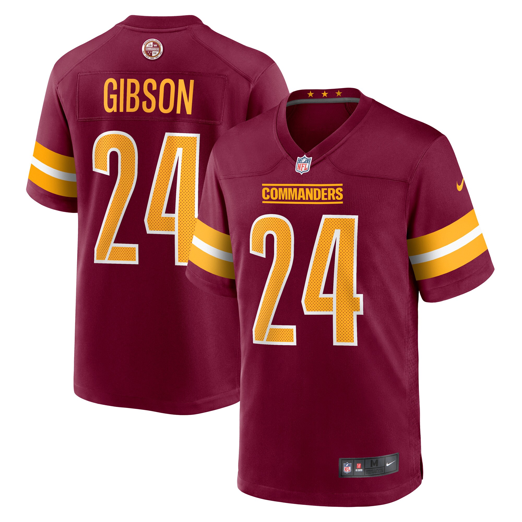 Antonio Gibson Washington Commanders  Player Game Jersey - Burgundy