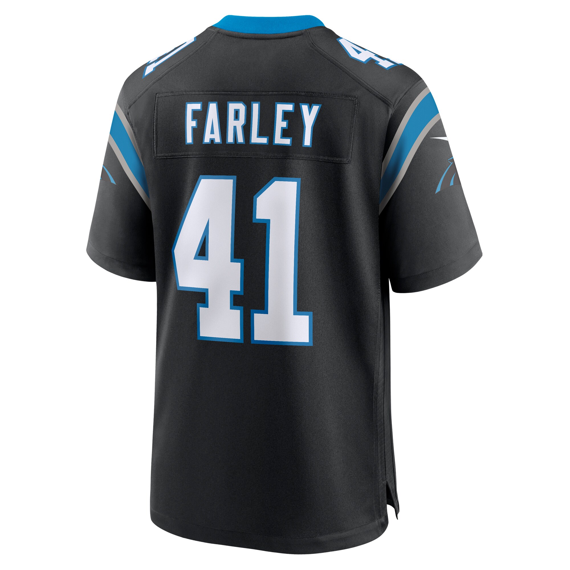 Matthias Farley Carolina Panthers  Game Jersey -  Black