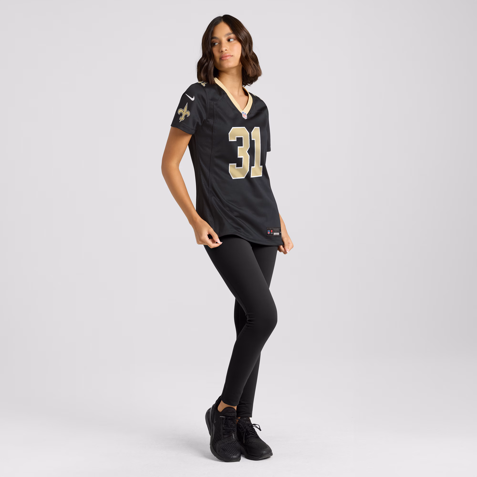 Howden New Orleans Saints Women's Team Game Jersey -  Black