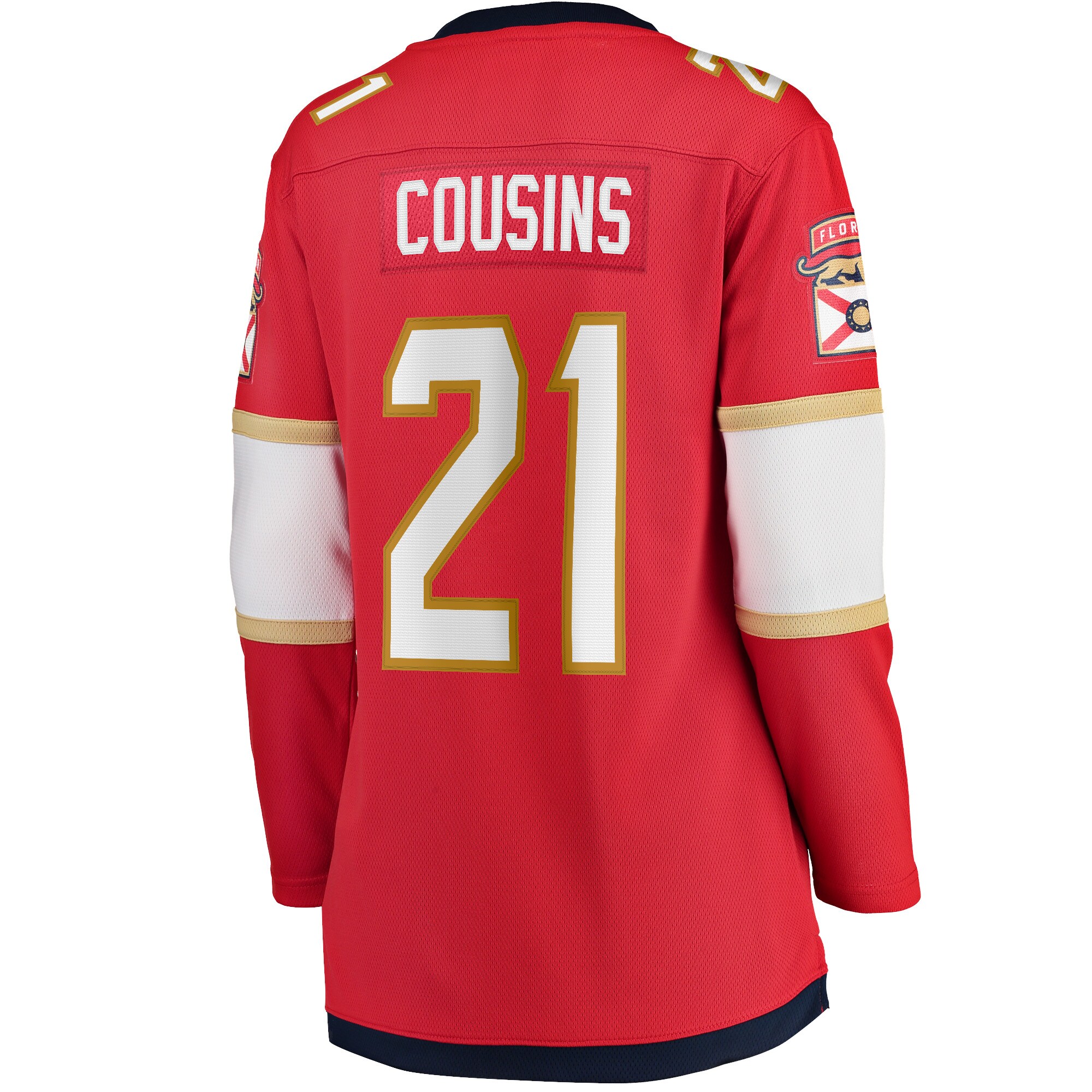 Nick Cousins Florida Panthers Women's Home Breakaway Player Jersey - Red