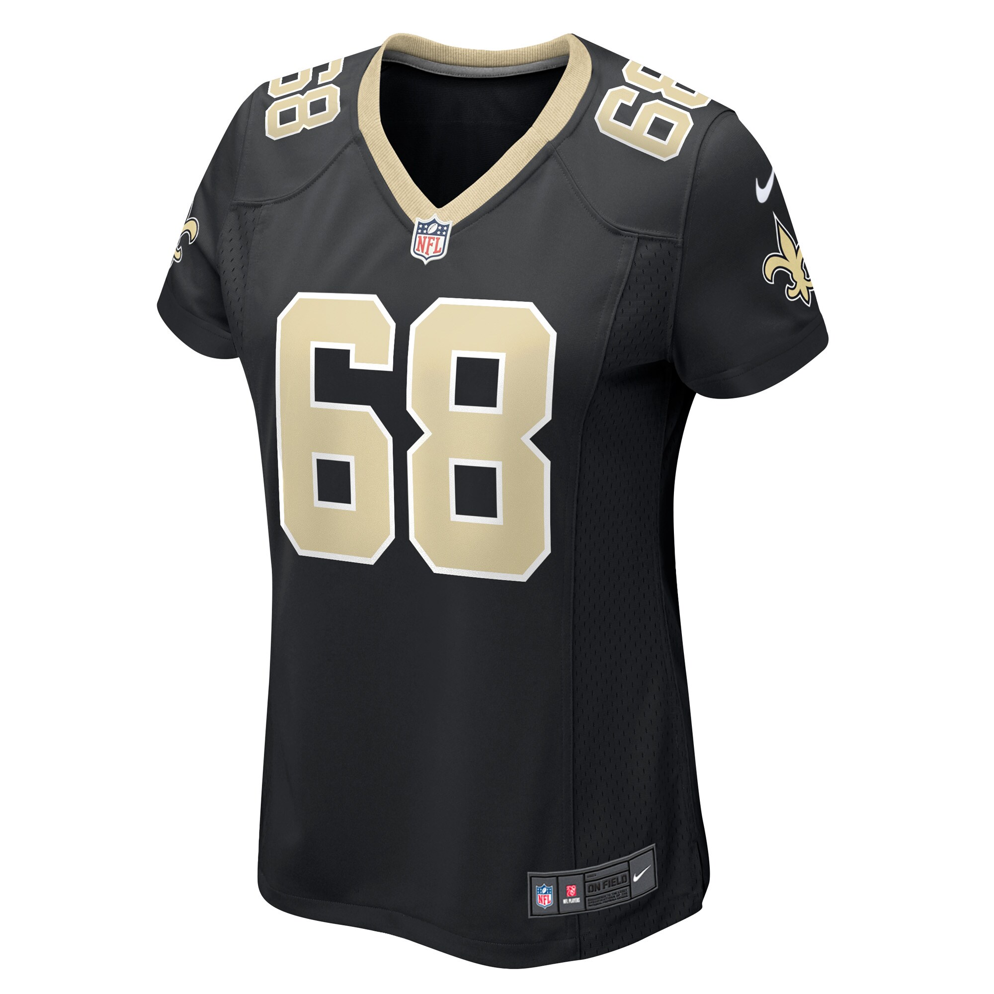 Josh Andrews New Orleans Saints Women's Game Player Jersey - Black