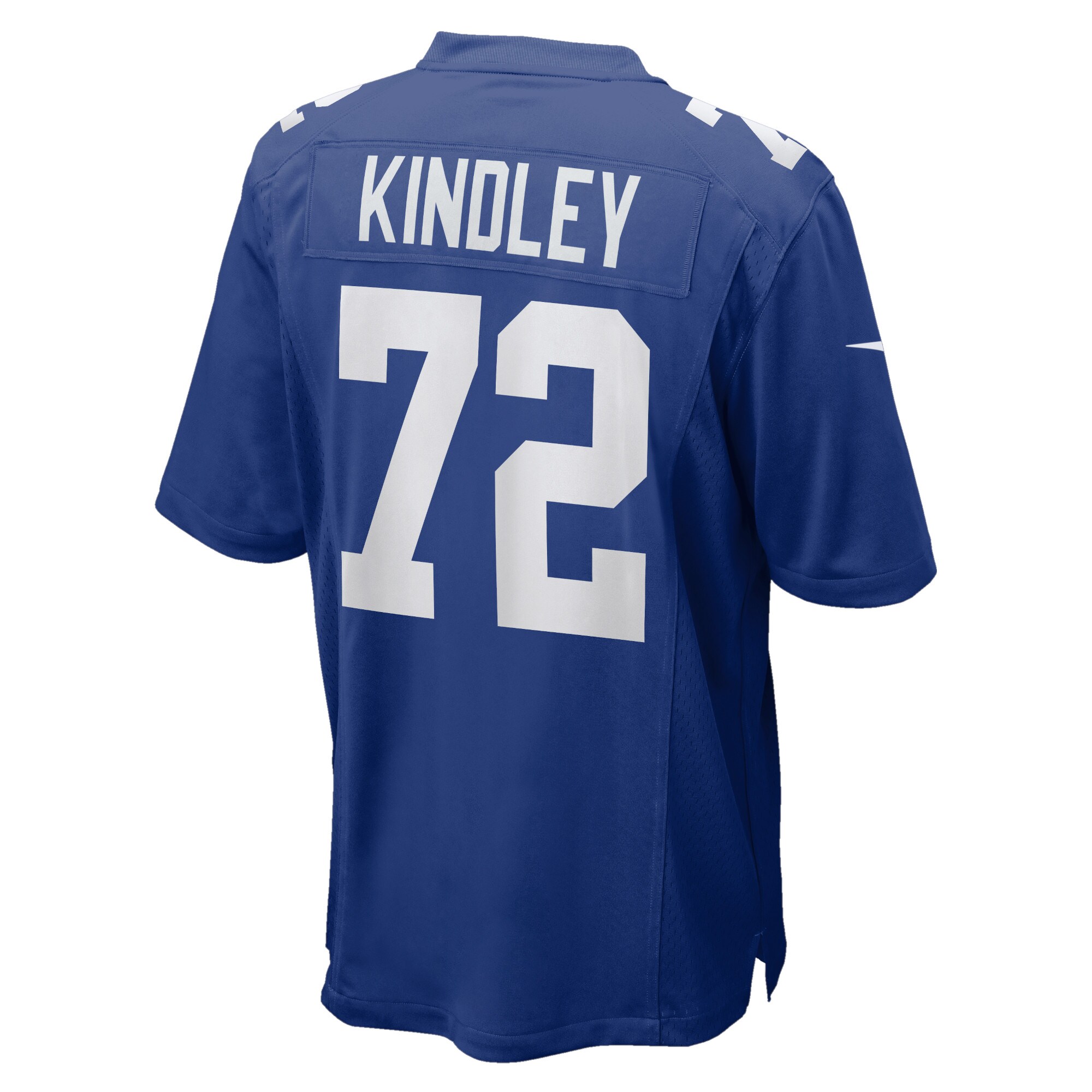 Solomon Kindley New York Giants Home Game Player Jersey - Royal