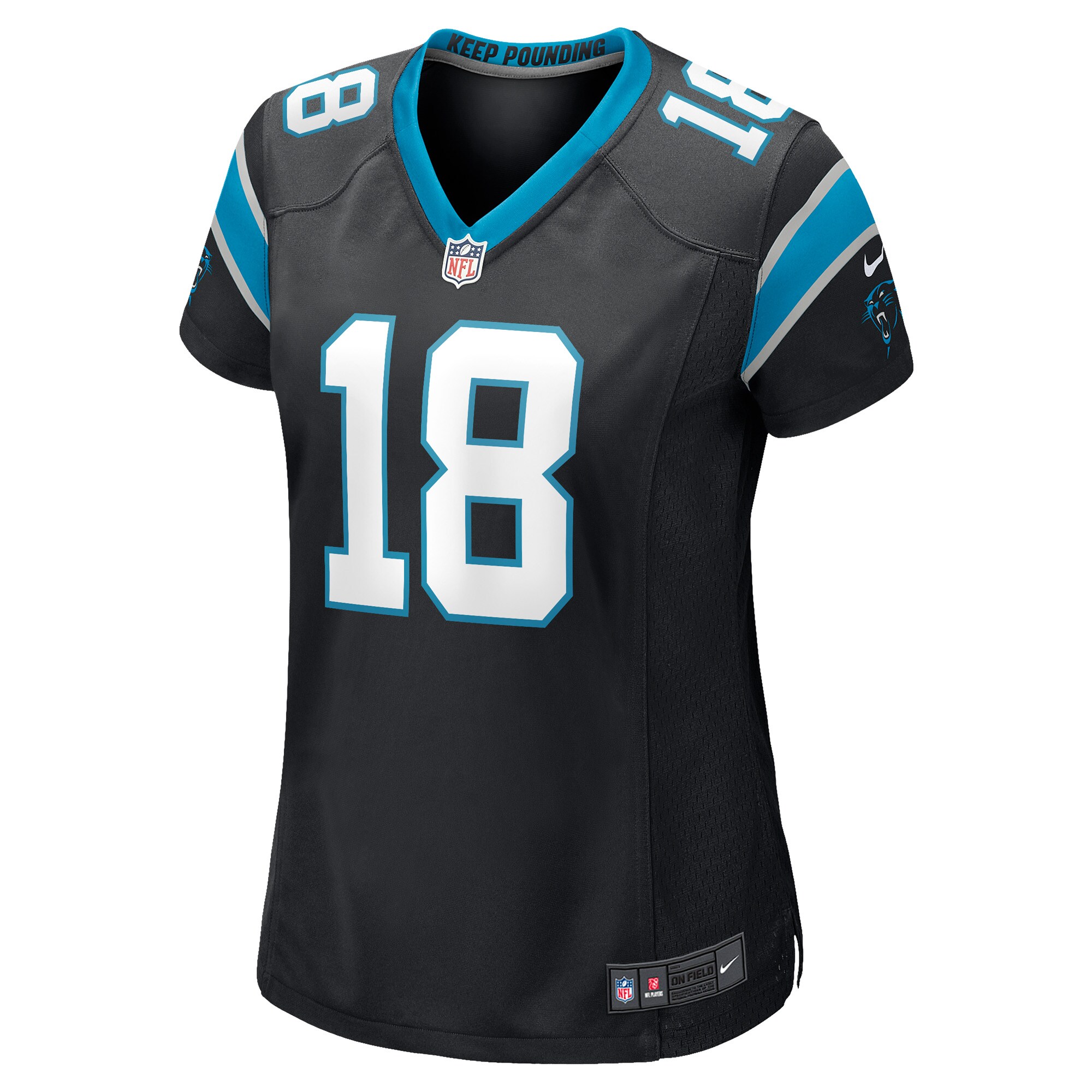 Andre Roberts Carolina Panthers  Women's Game Player Jersey - Black