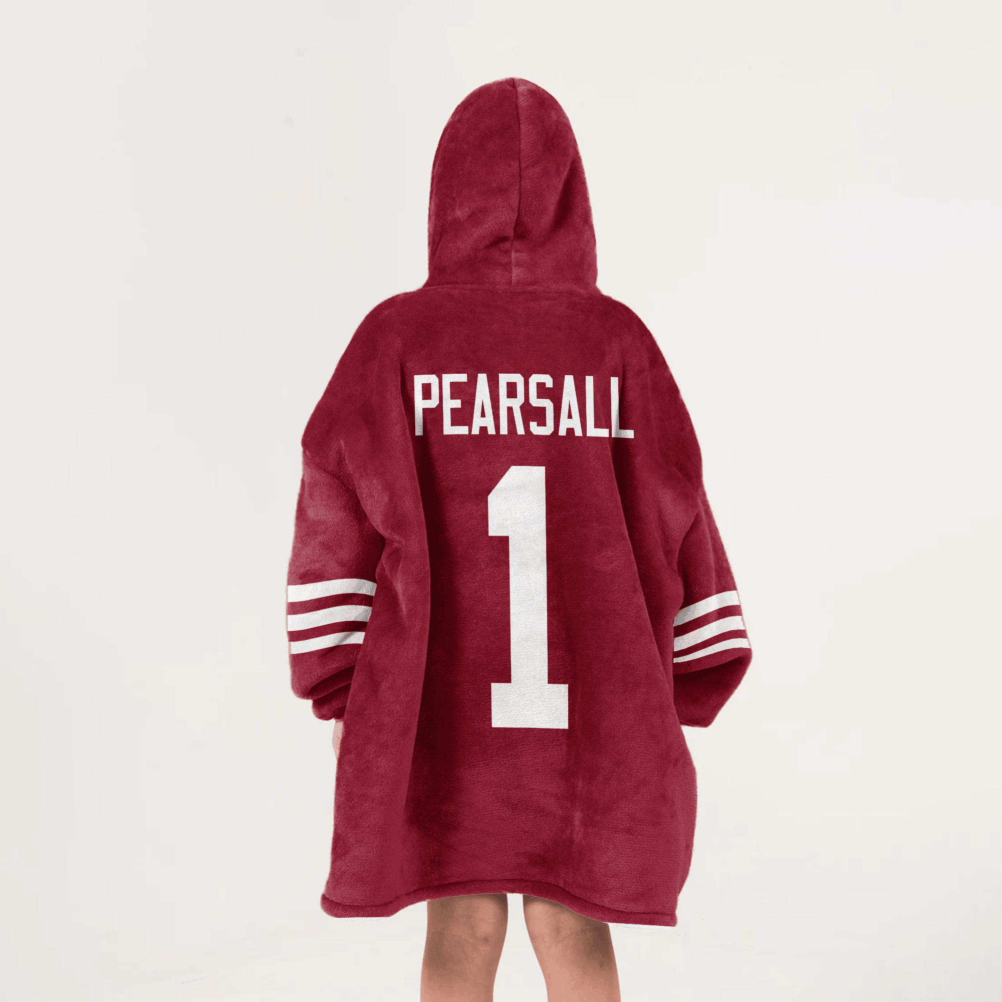 Kid R.P 1 San Francisco 49ers Football Unisex Blanket Hoodie