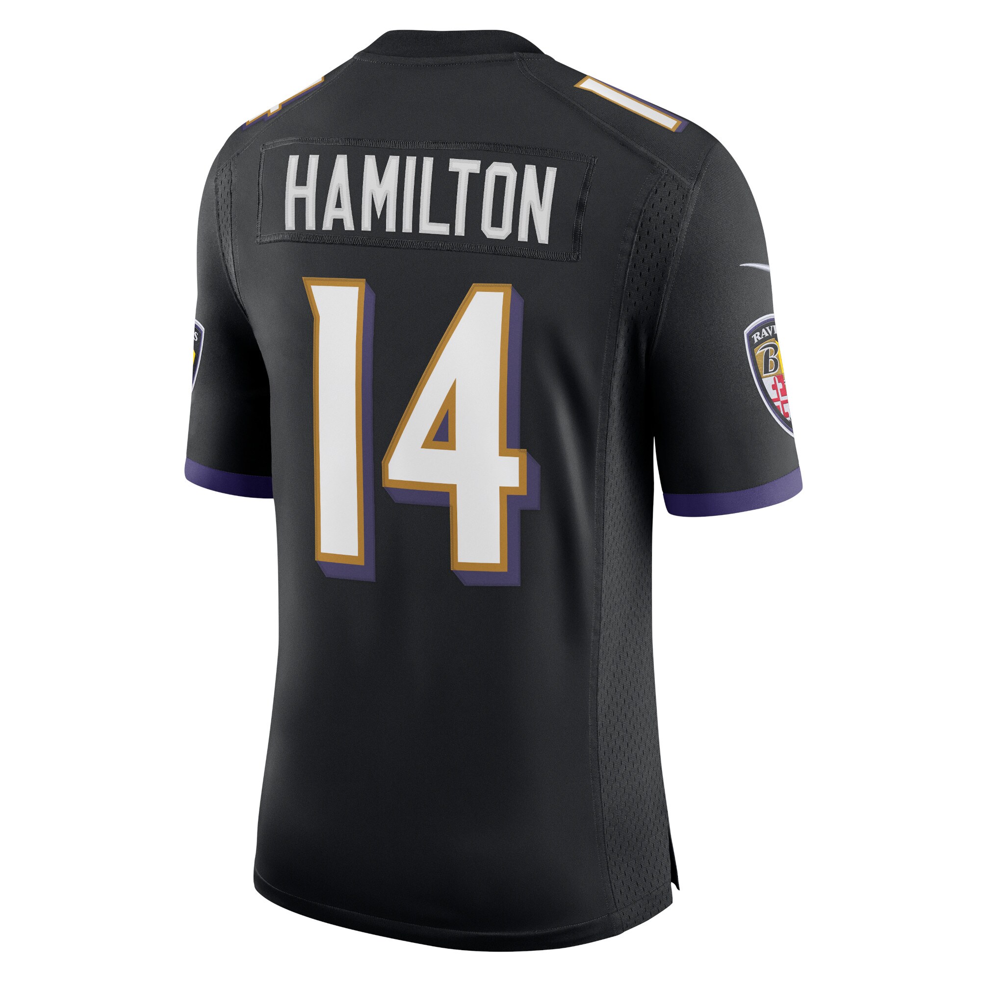 Kyle Hamilton Baltimore Ravens  Men's Vapor Limited Jersey - Black