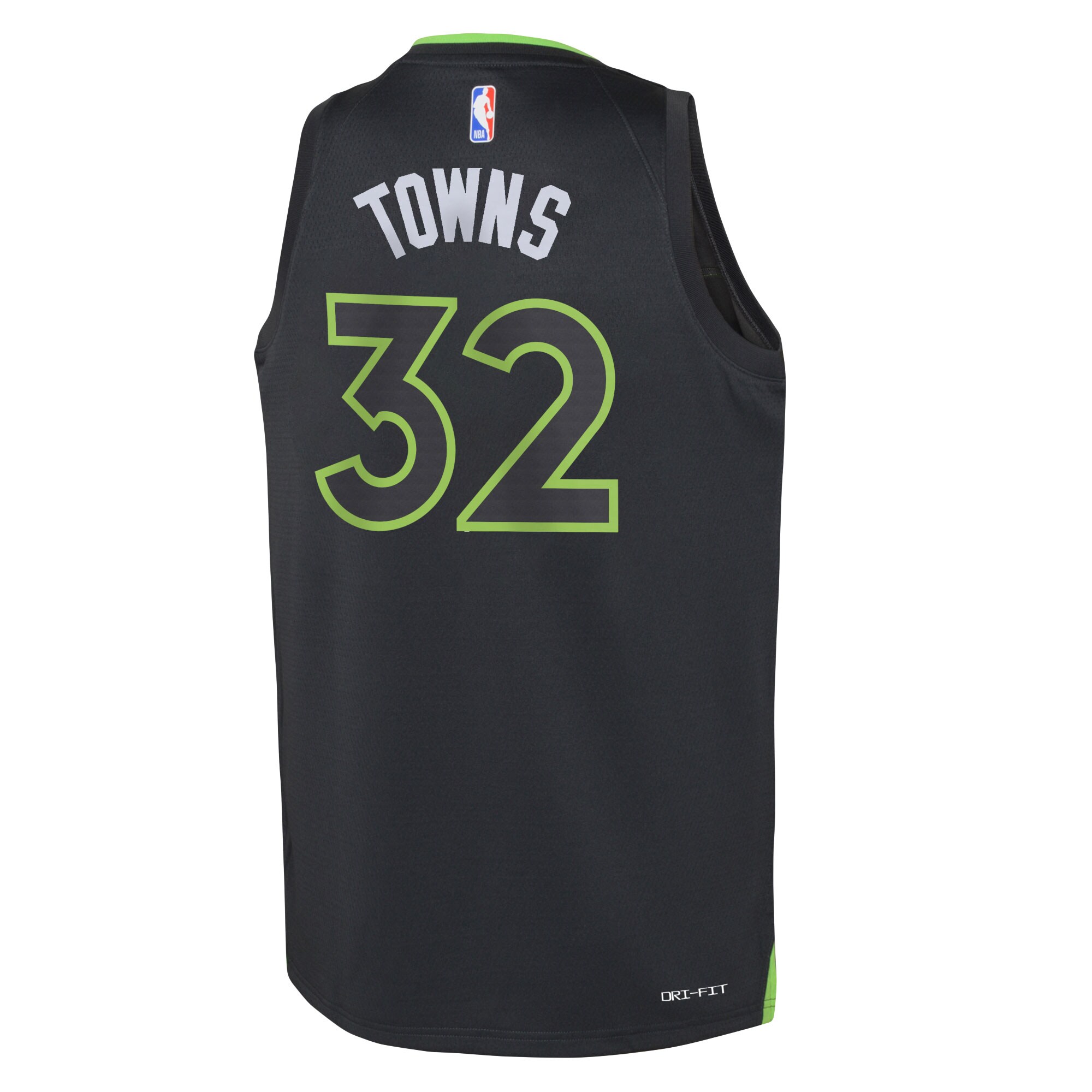 Karl-Anthony Towns Minnesota Timberwolves  Youth Swingman Jersey - Statement Edition - Black