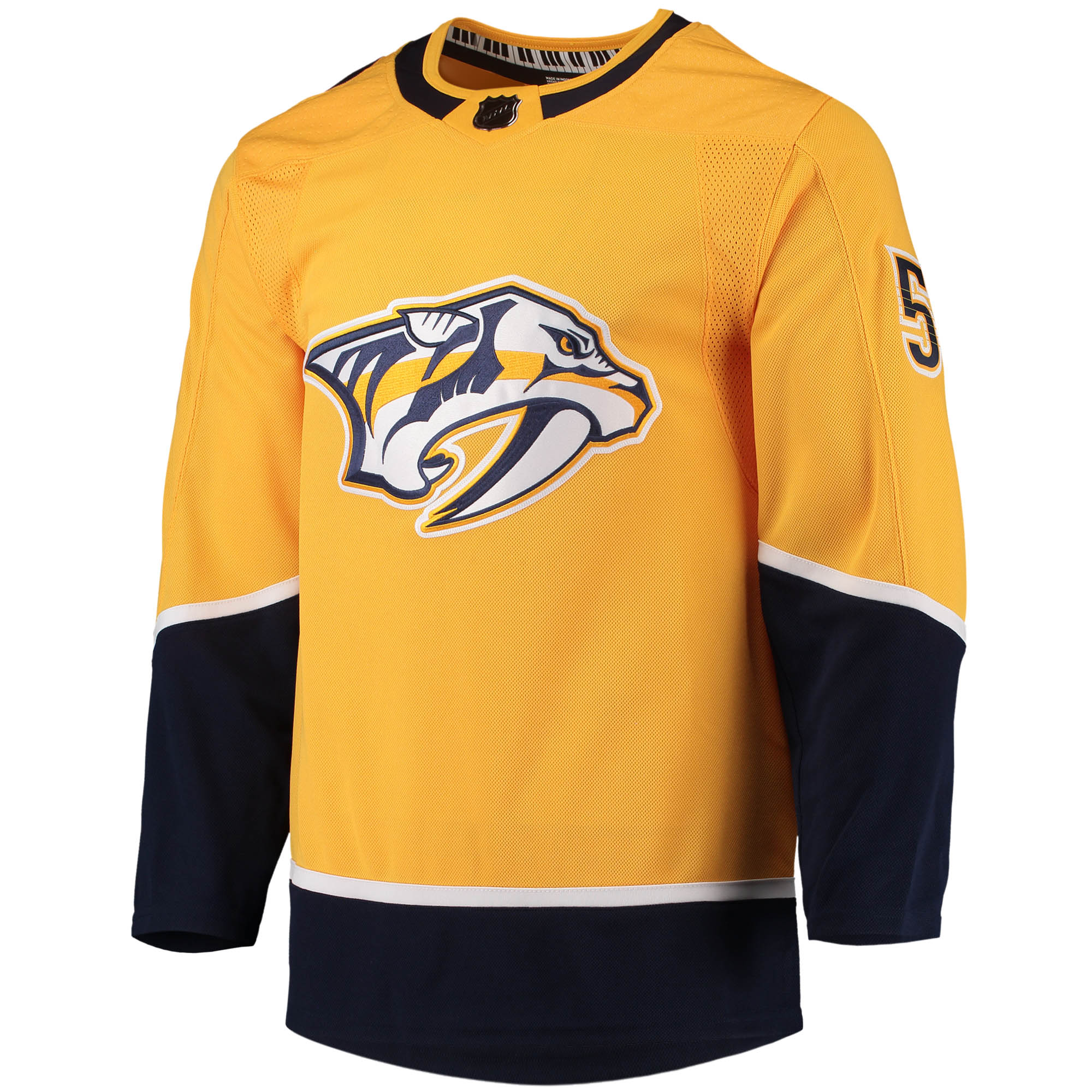Roman Josi Nashville Predators  Home Primegreen Authentic Pro Player Jersey - Gold