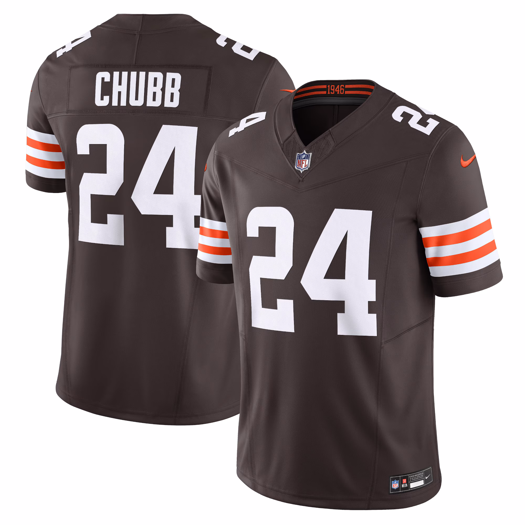 Nick Chubb Cleveland Browns Vapor F.U.S.E. Limited Jersey - Brown