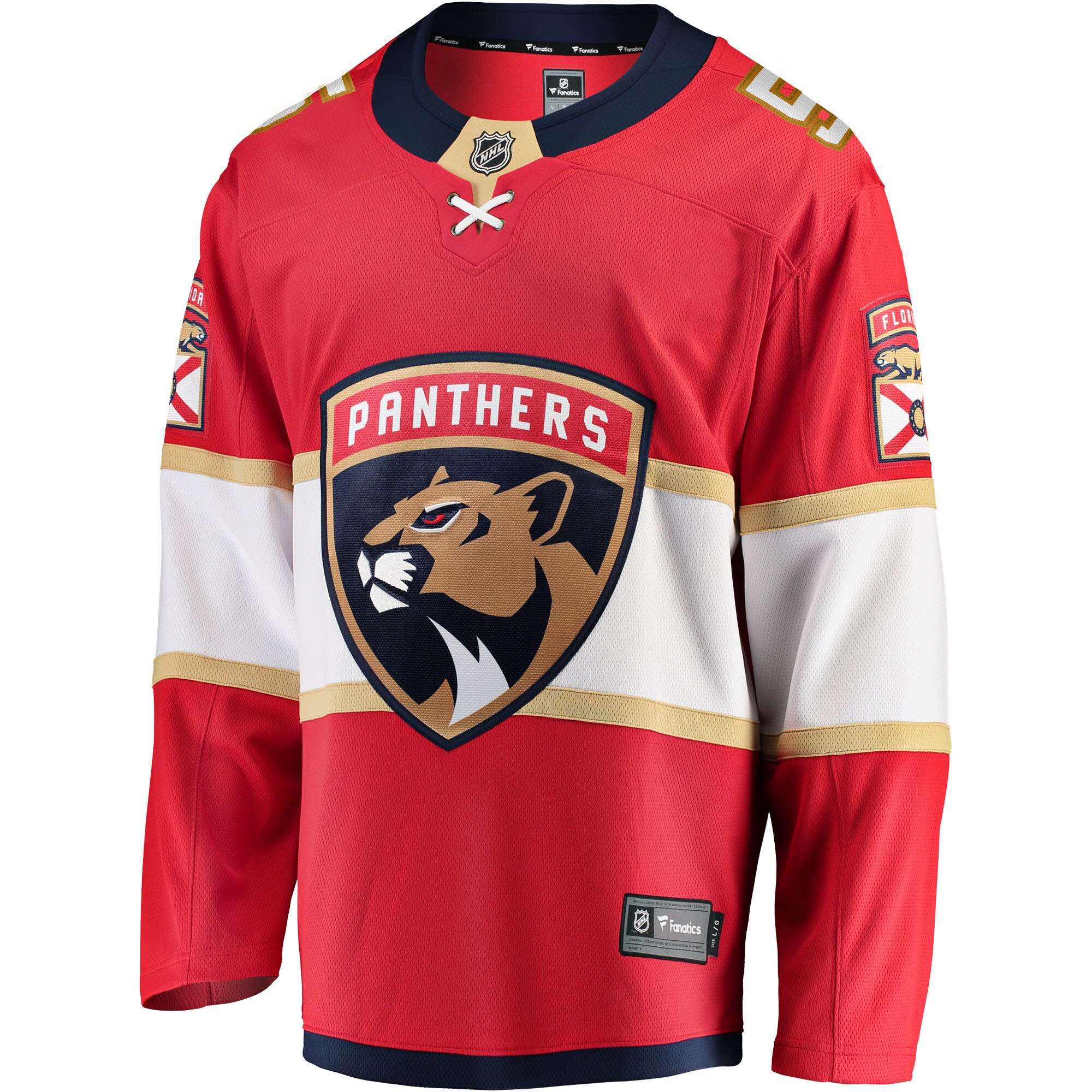 Aaron Ekblad Florida Panthers Home Team Breakaway Player Jersey - Red