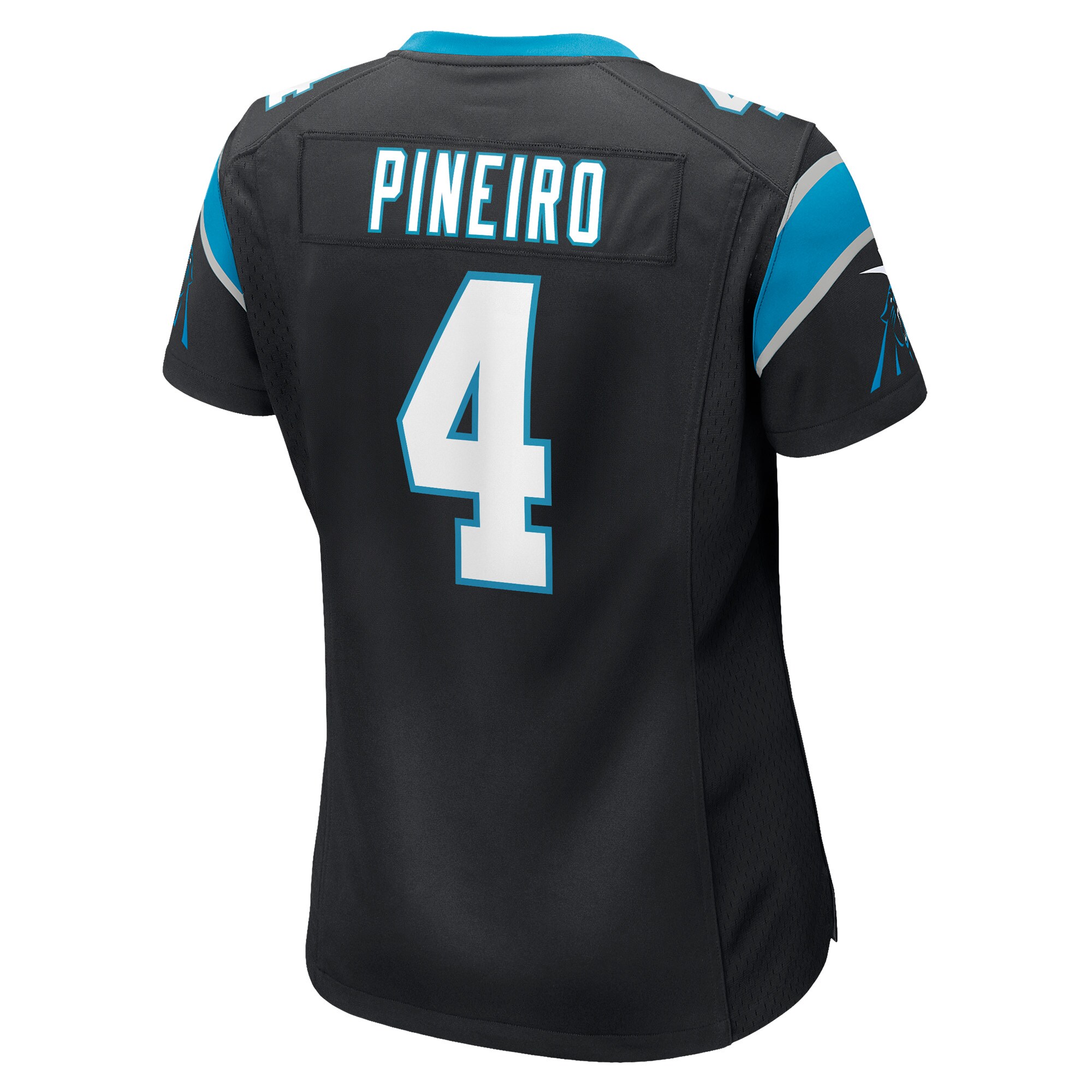 Eddy Pineiro Carolina Panthers  Women's Game Player Jersey - Black