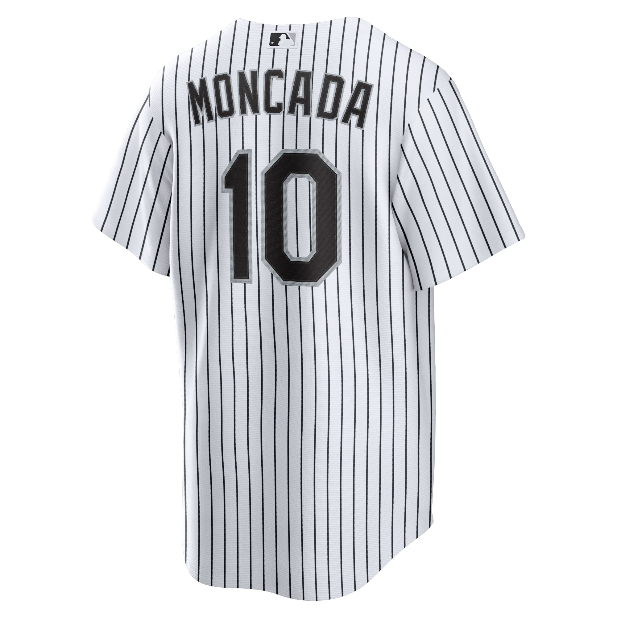 Men's Chicago White Sox Yoan Moncada  White Home Replica Player Name Jersey