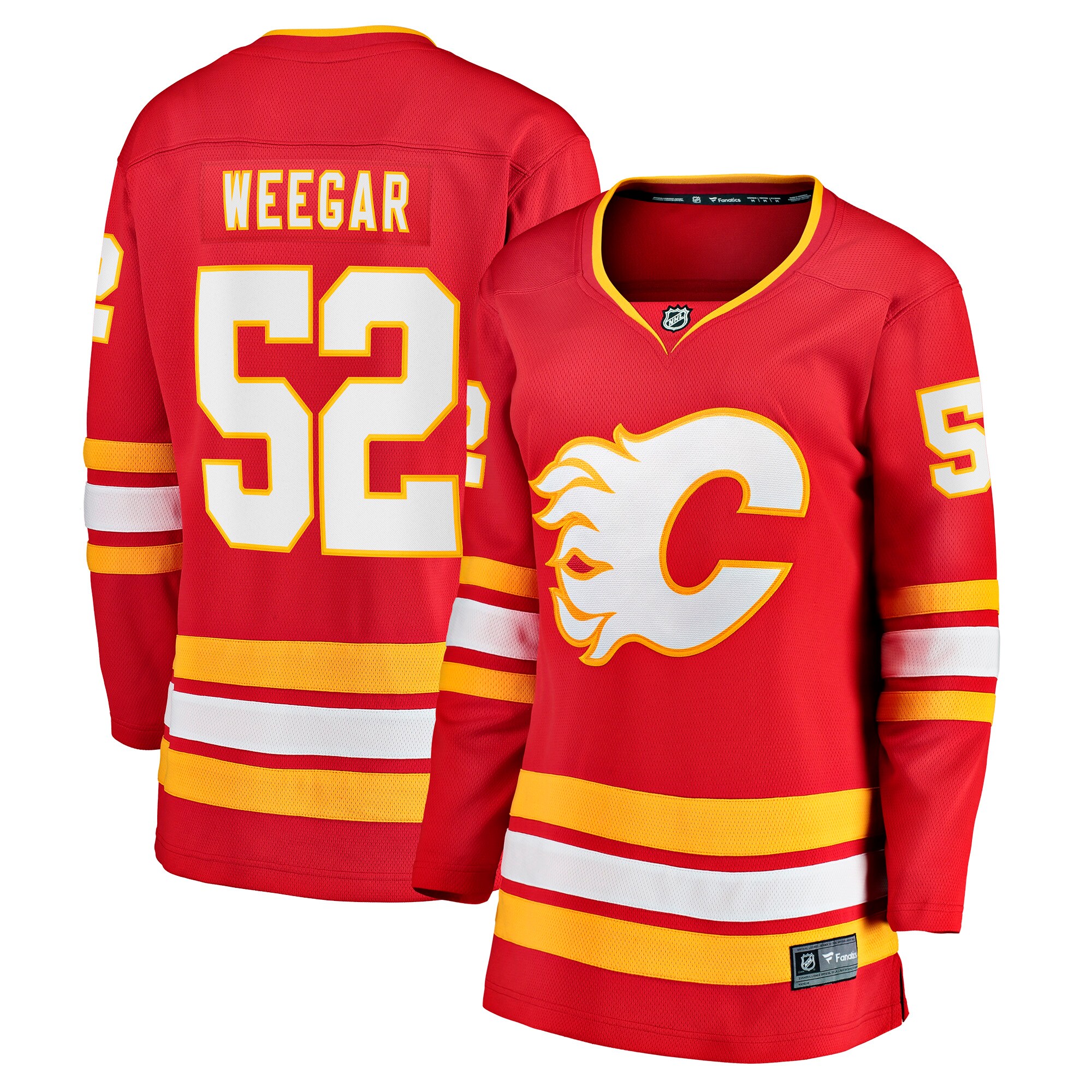 MacKenzie Weegar Calgary Flames Women's Home Breakaway Player Jersey - Red