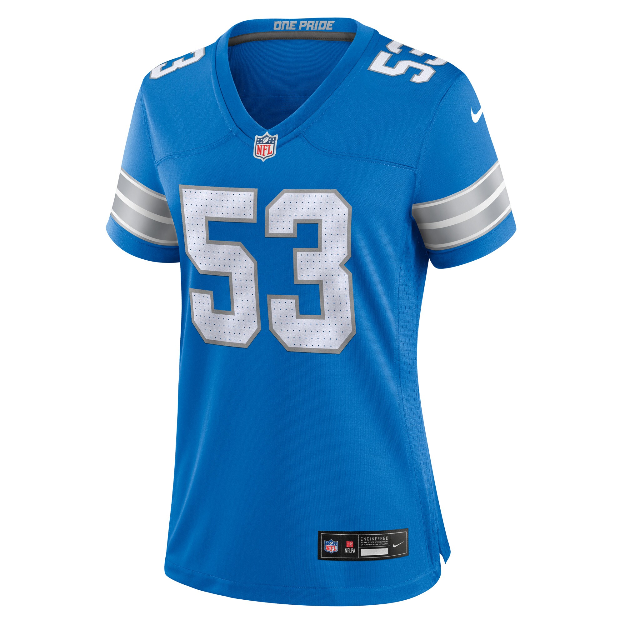 DaRon Gilbert Detroit Lions Women's Game Jersey -  Blue