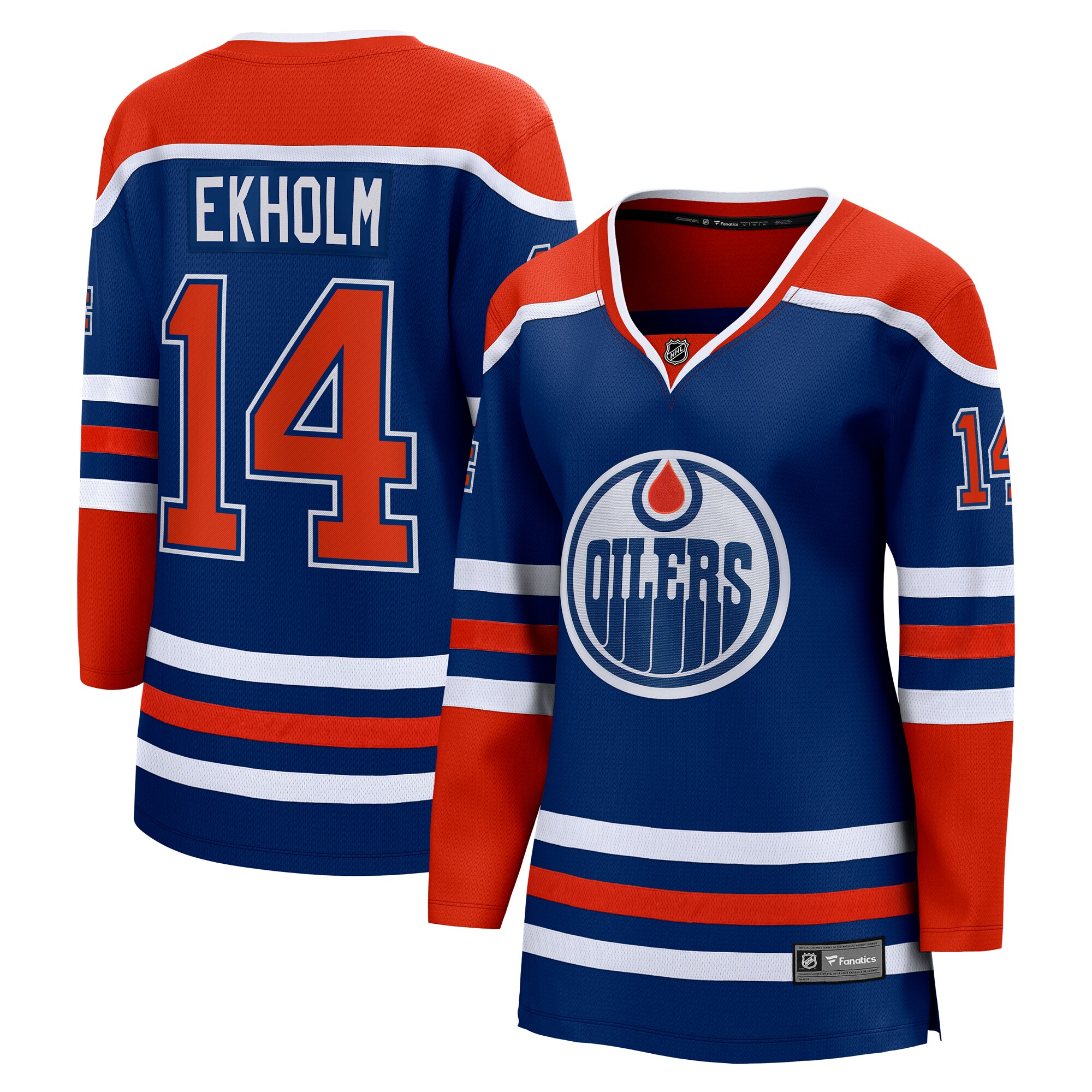 Mattias Ekholm Edmonton Oilers Women's Home Breakaway Jersey - Royal