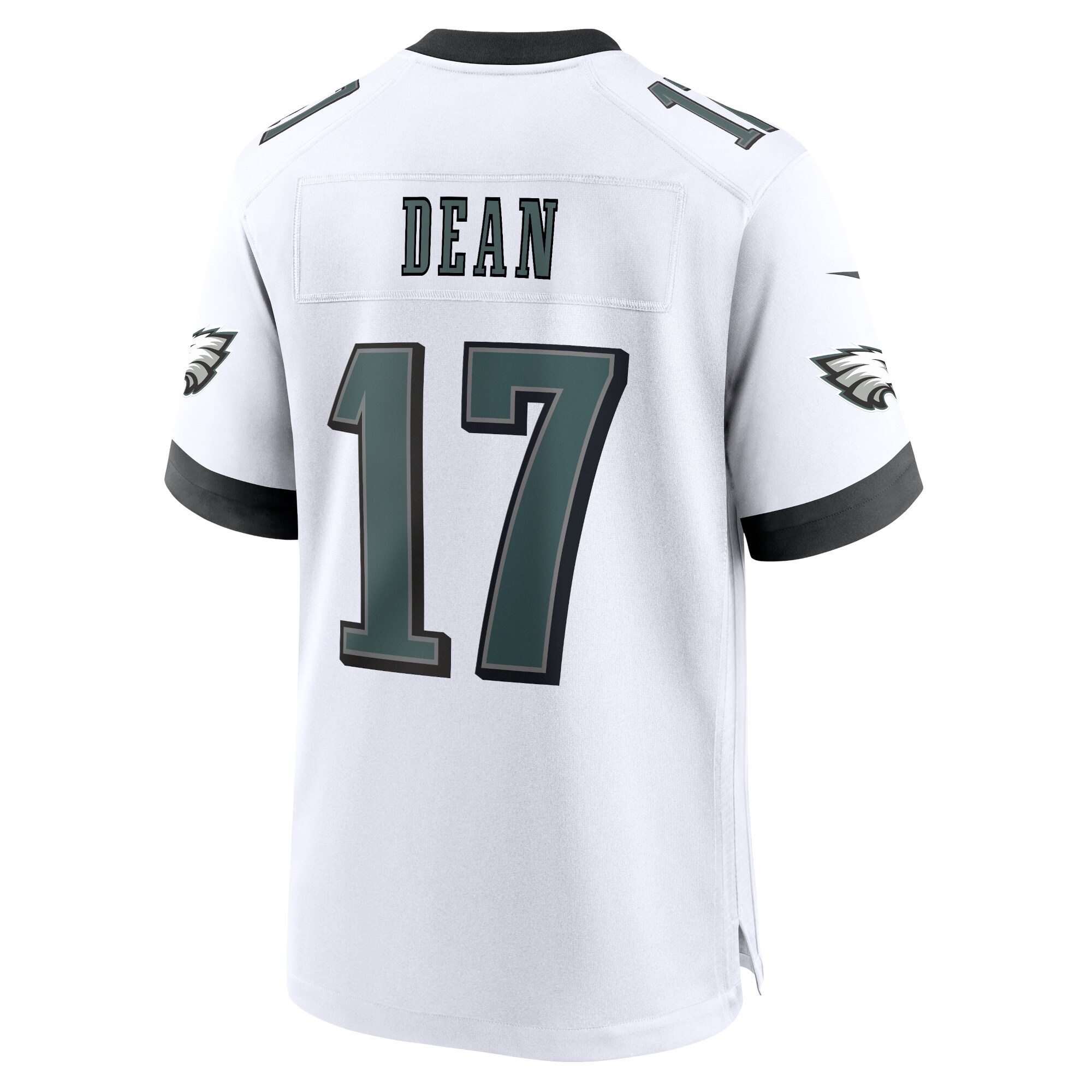 Nakobe Dean Philadelphia Eagles White Game Jersey - White