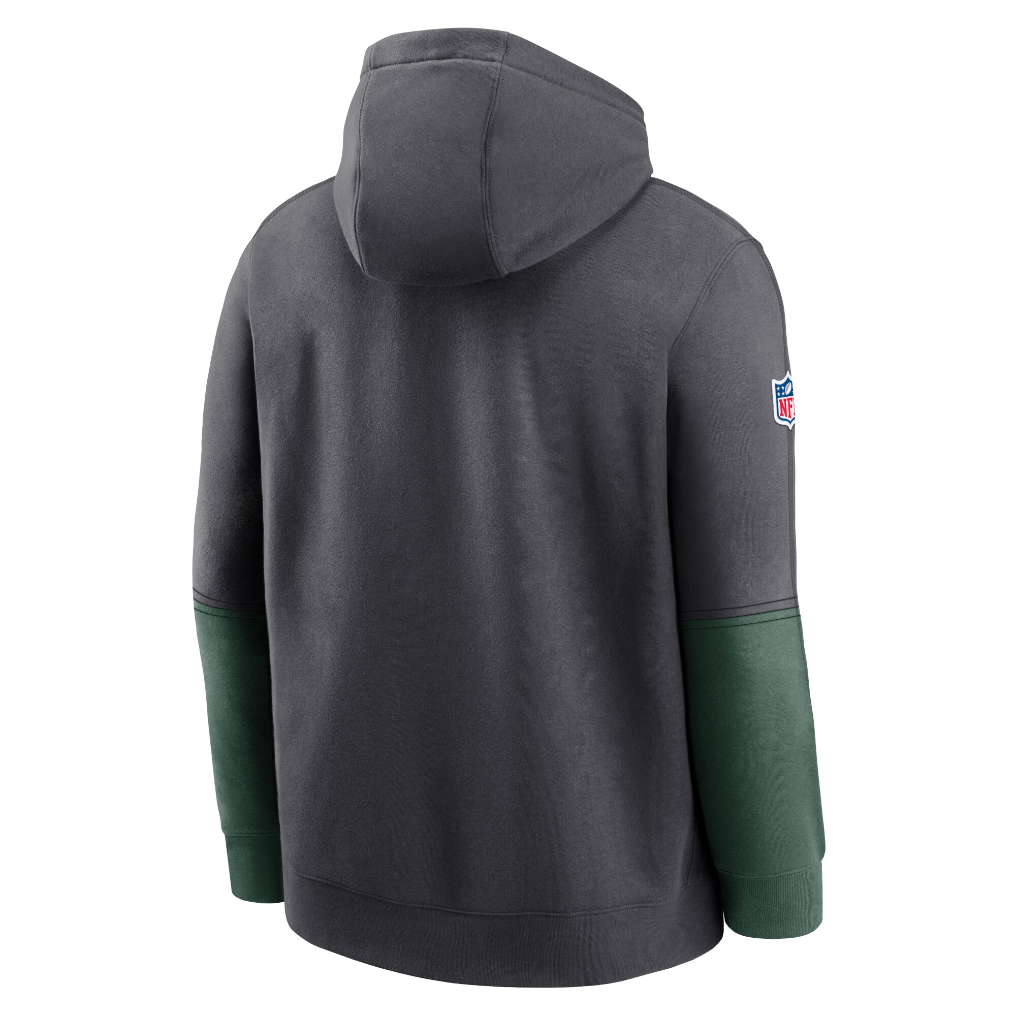 Green Bay Packers 2024 Sideline Club Pullover Hoodie - Anthracite