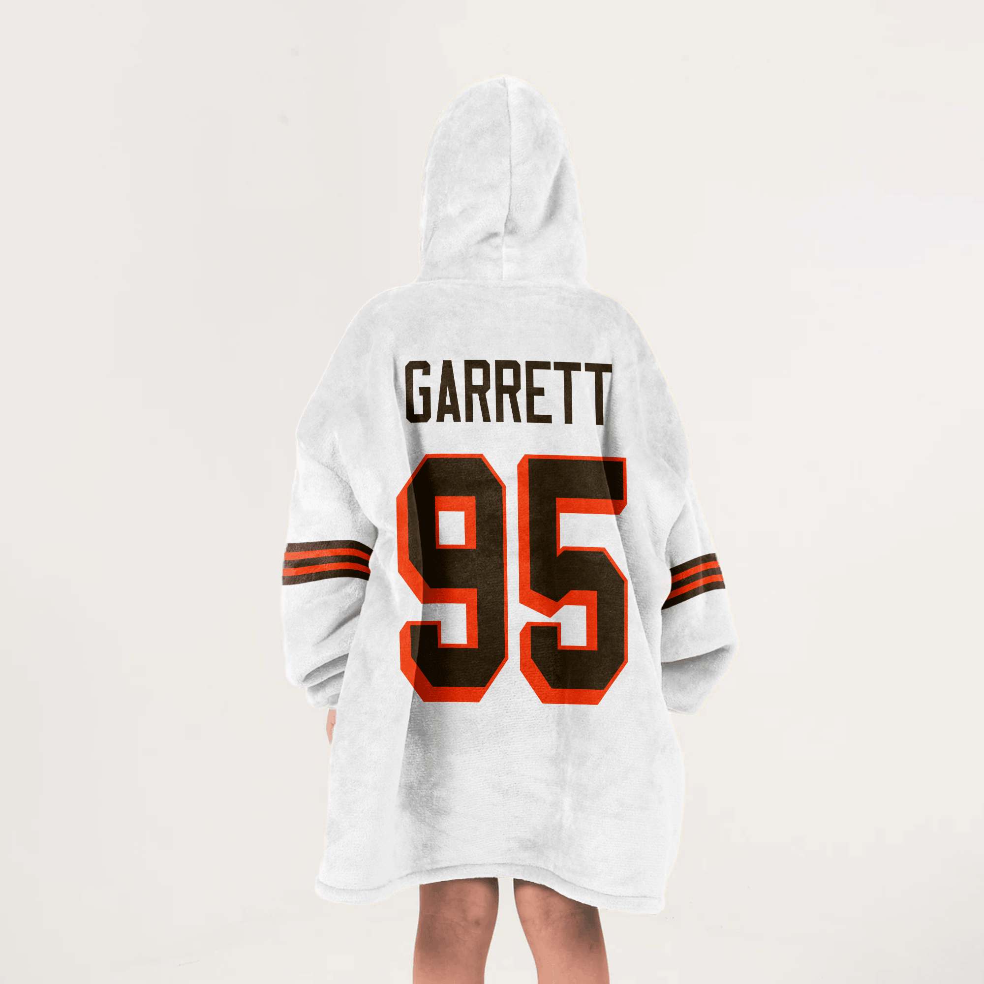 Kid M.G 95 Captain Cleveland Football Unisex Blanket Hoodie