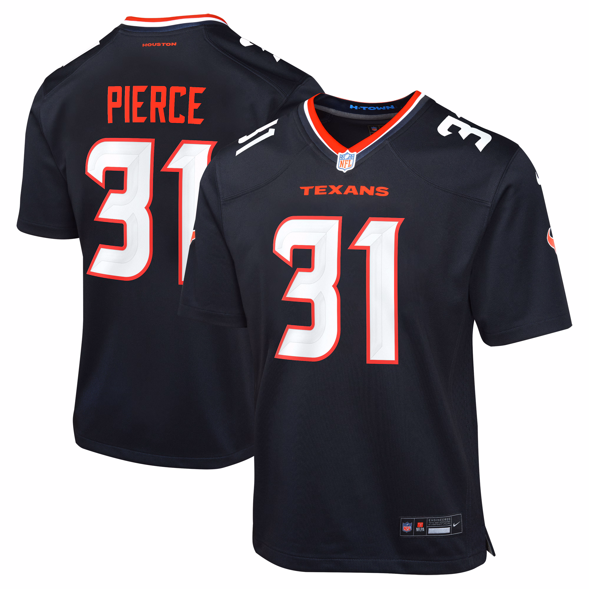 Dameon Pierce Houston Texans Youth Alternate Game Jersey - Red