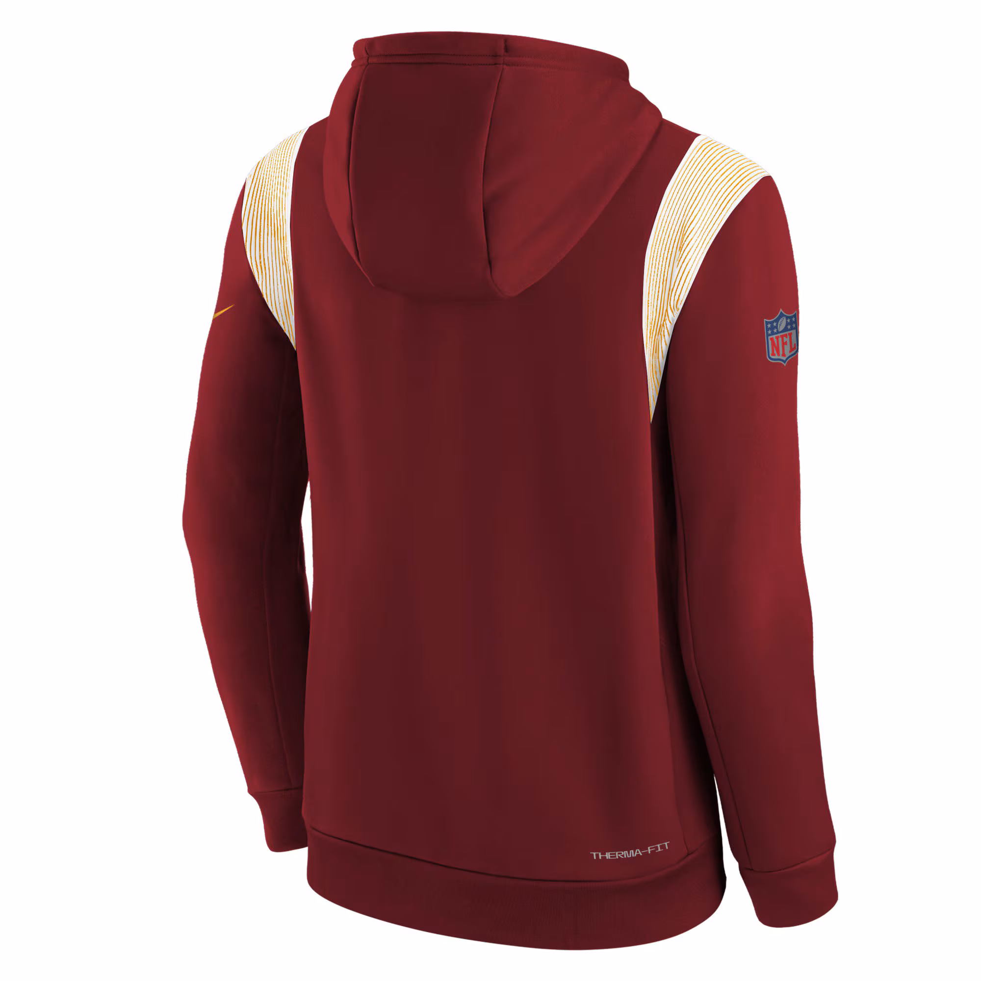 Washington Commanders Youth Sideline Fleece Performance Pullover Hoodie - Burgundy