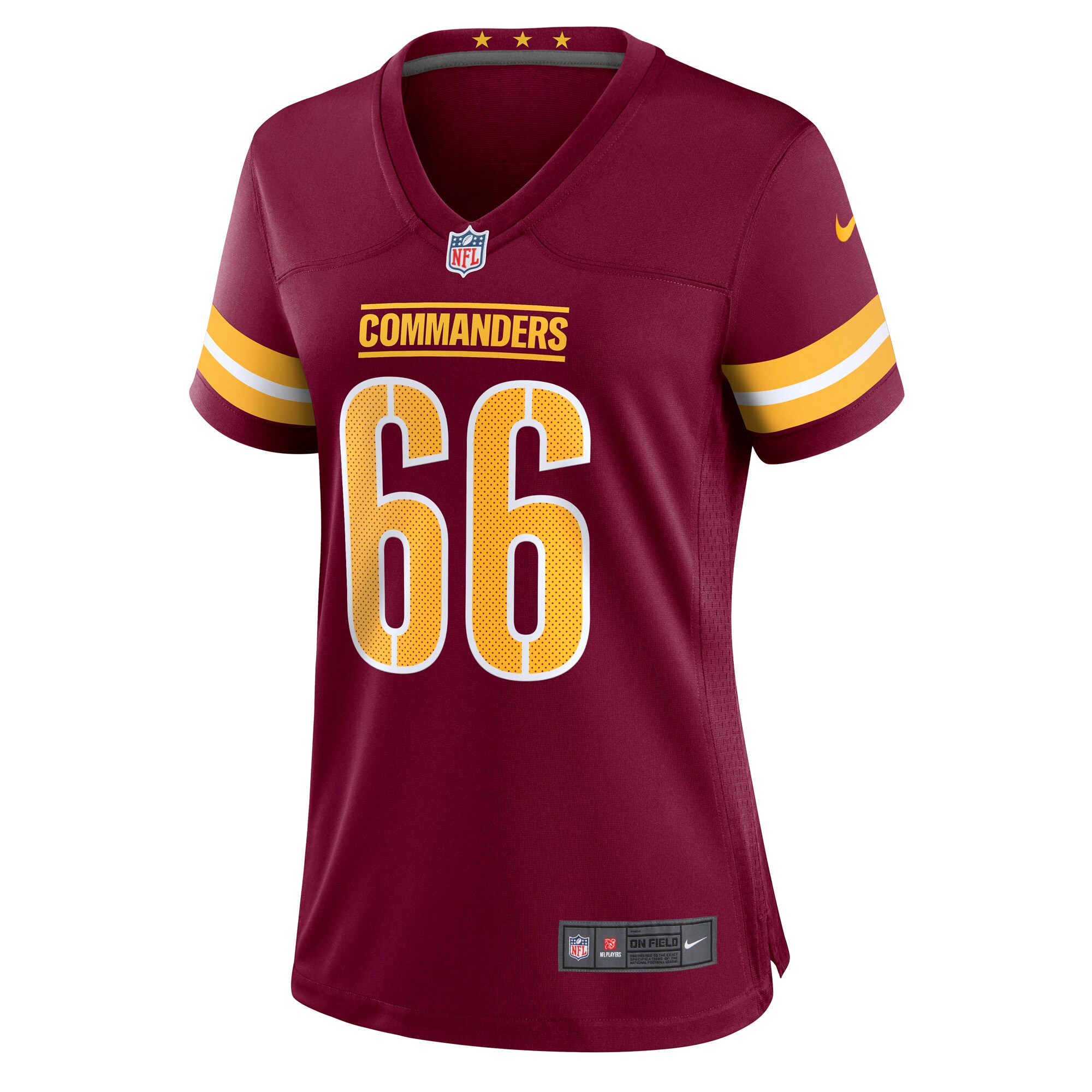 Willie Beavers Washington Commanders  Women's Game Player Jersey - Burgundy